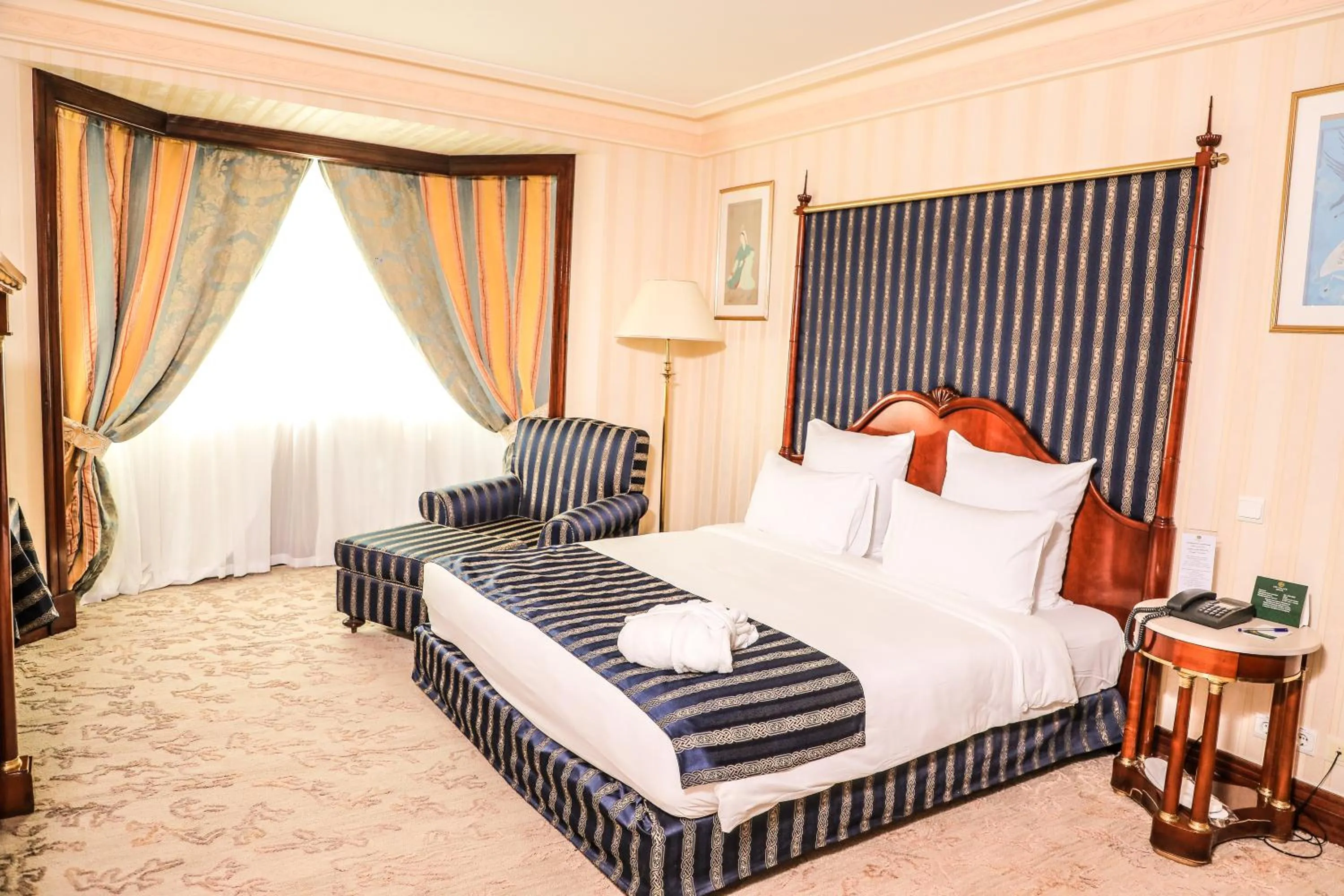 Bedroom, Bed in City Palace Hotel Tashkent