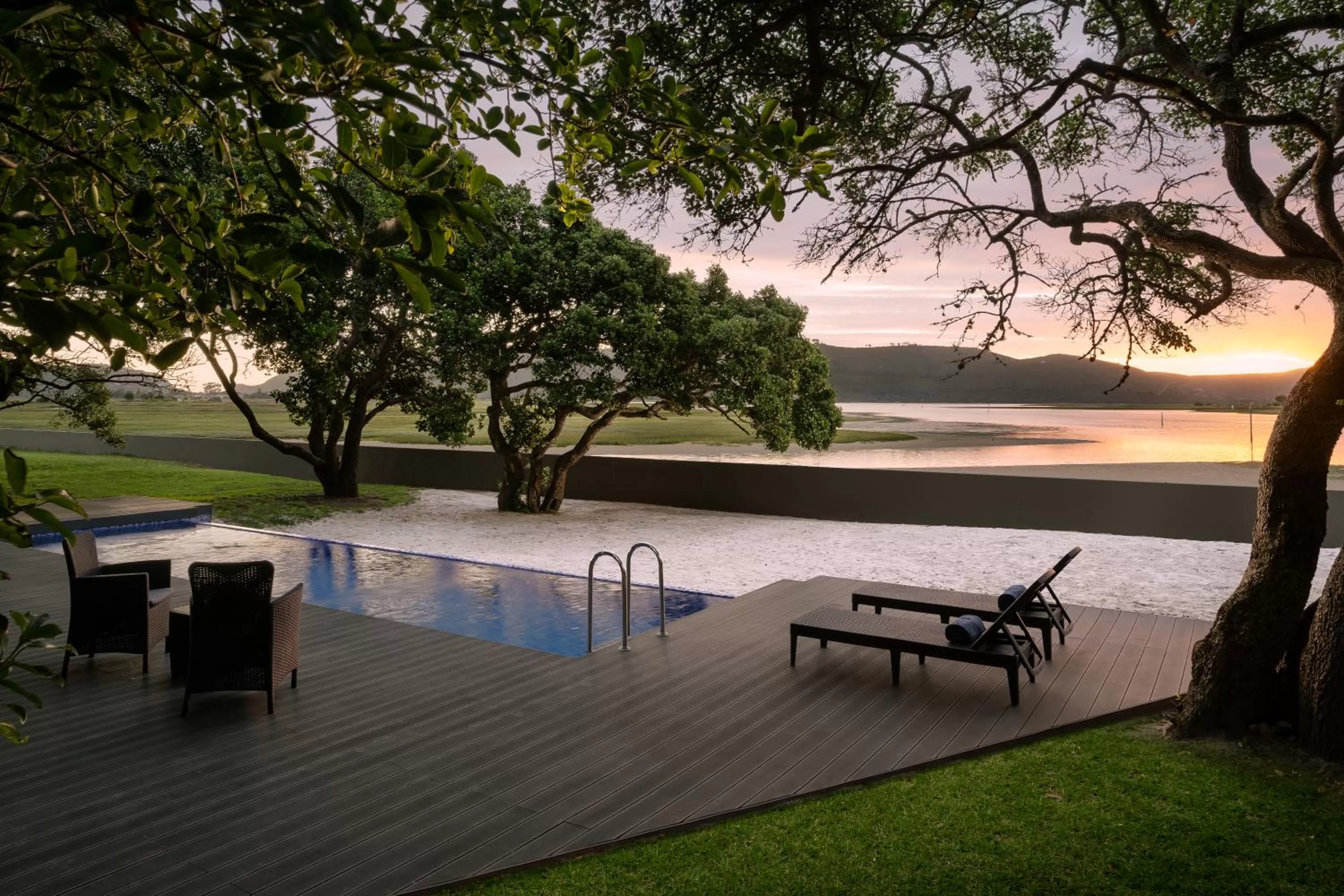 Pool view in Premier Resort The Moorings, Knysna