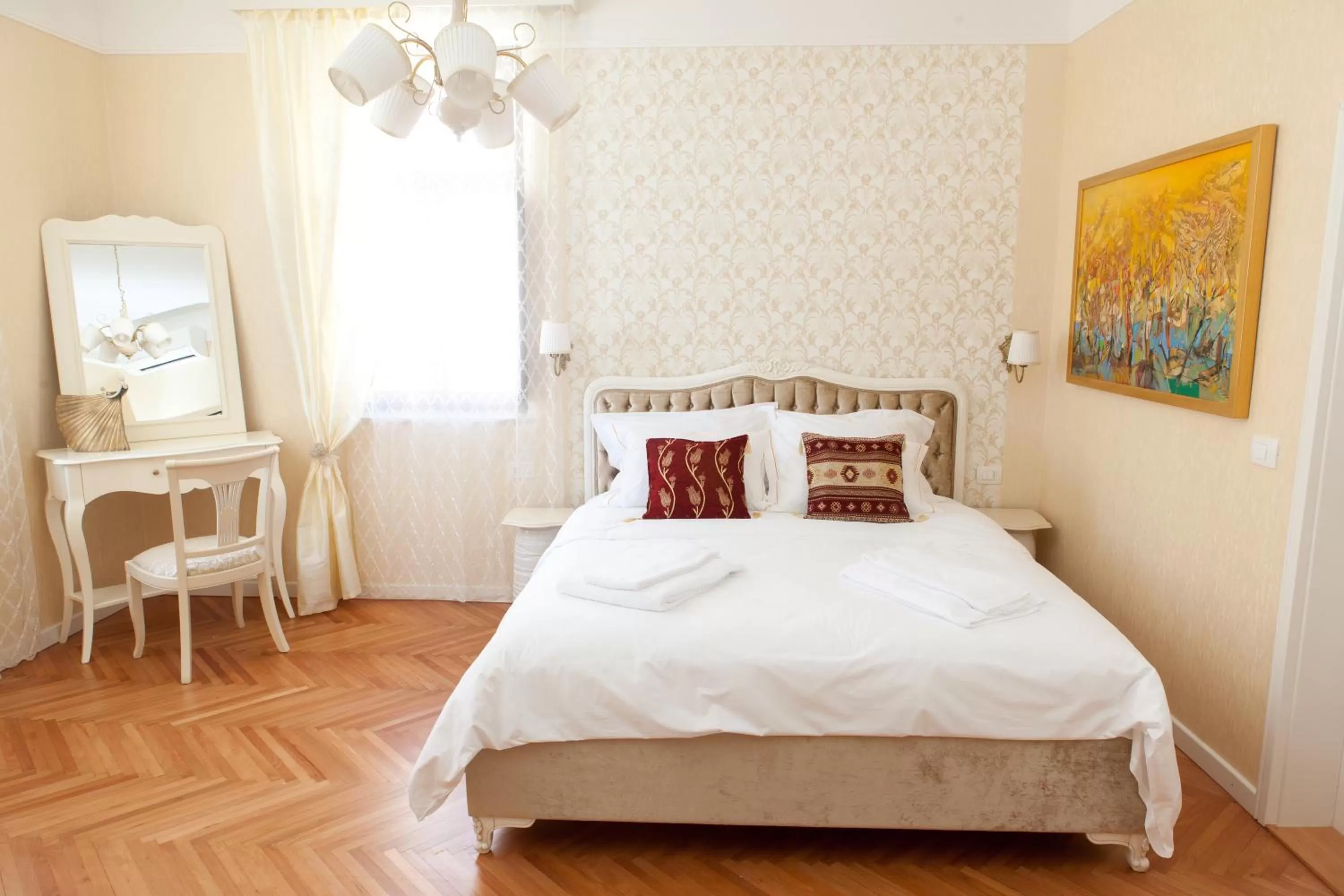 Deluxe Double Room with Sea View in Benecanka Casa Veneziana Piran