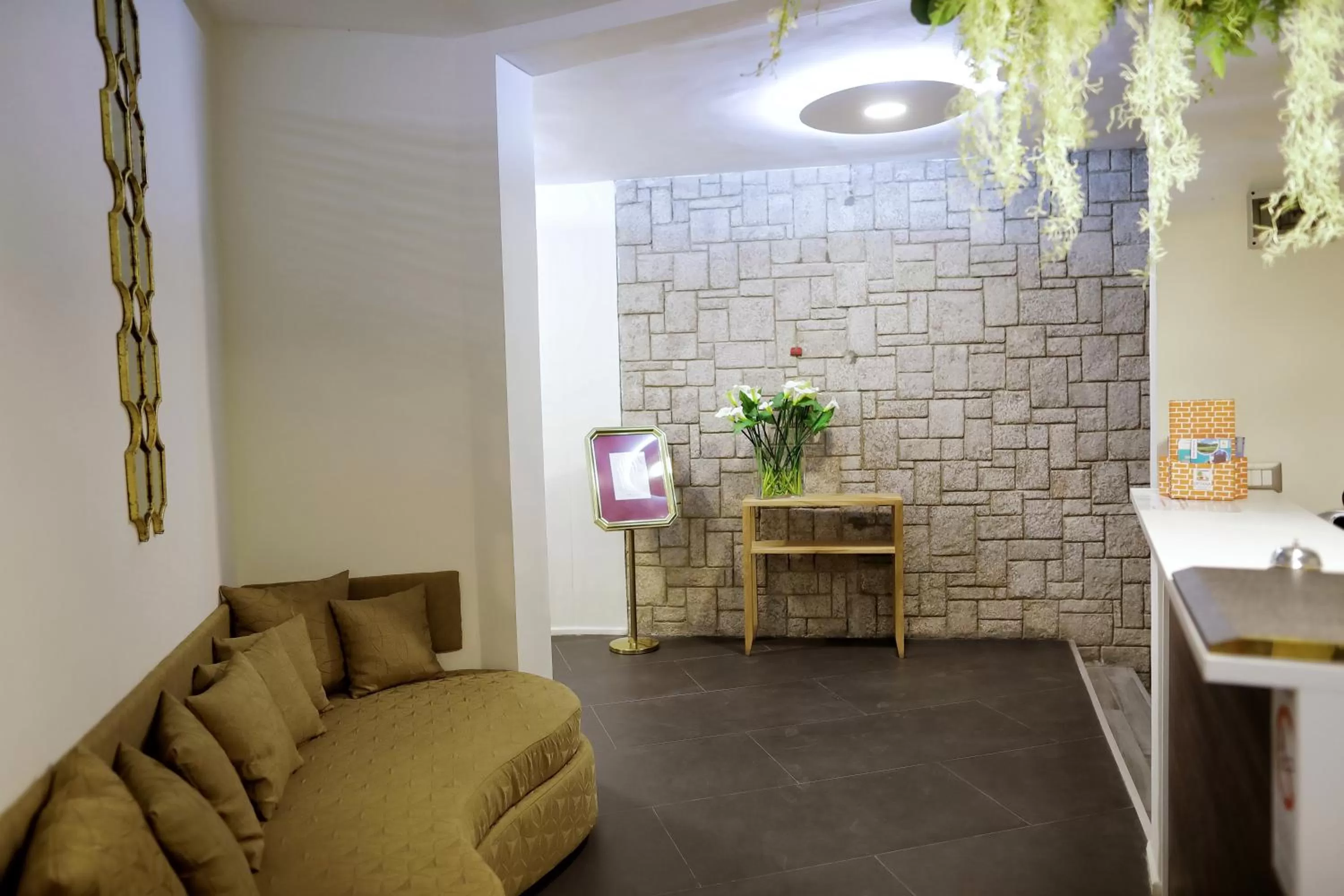 Lobby or reception in Hotel La Villette