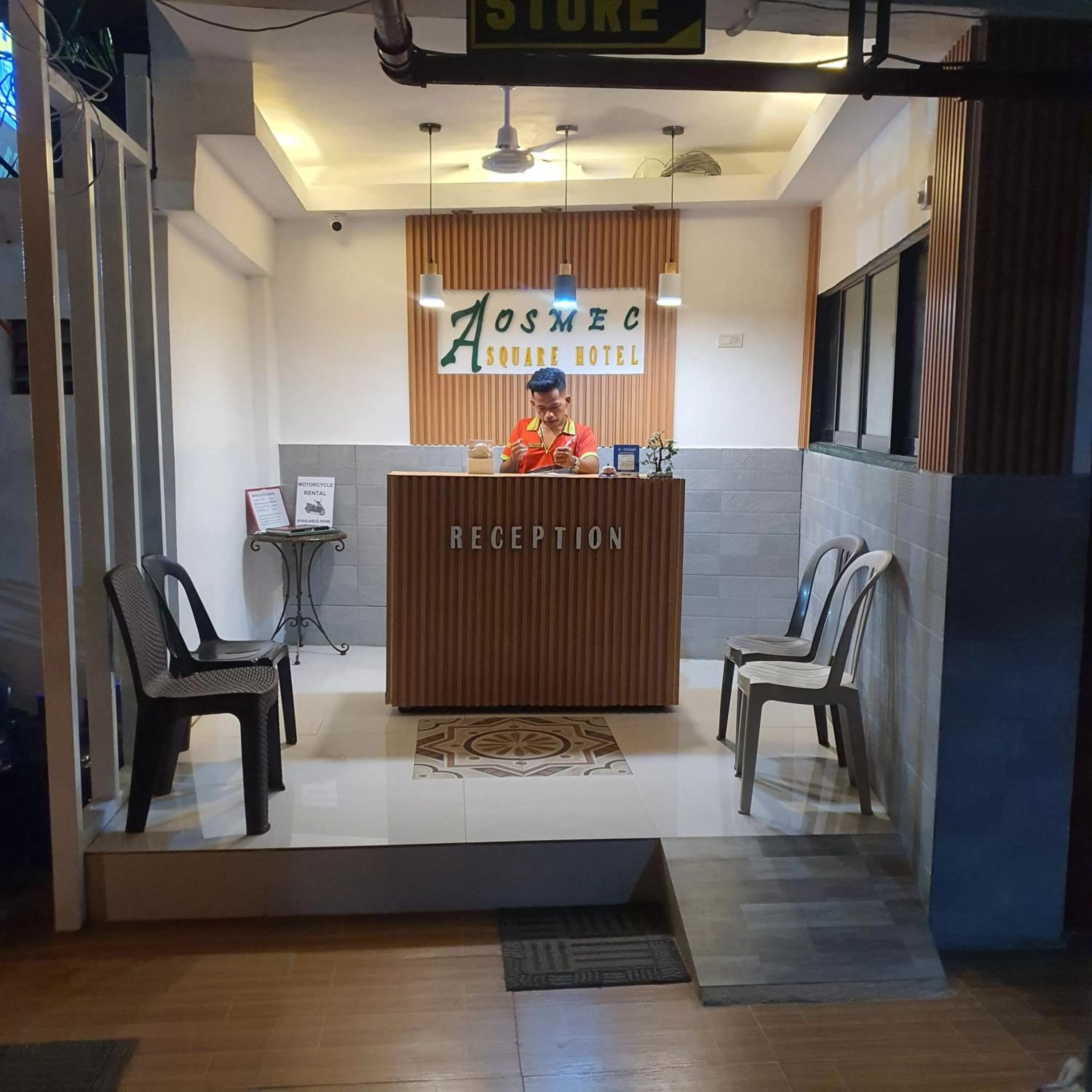 Lobby or reception in Aosmec Square Hotel