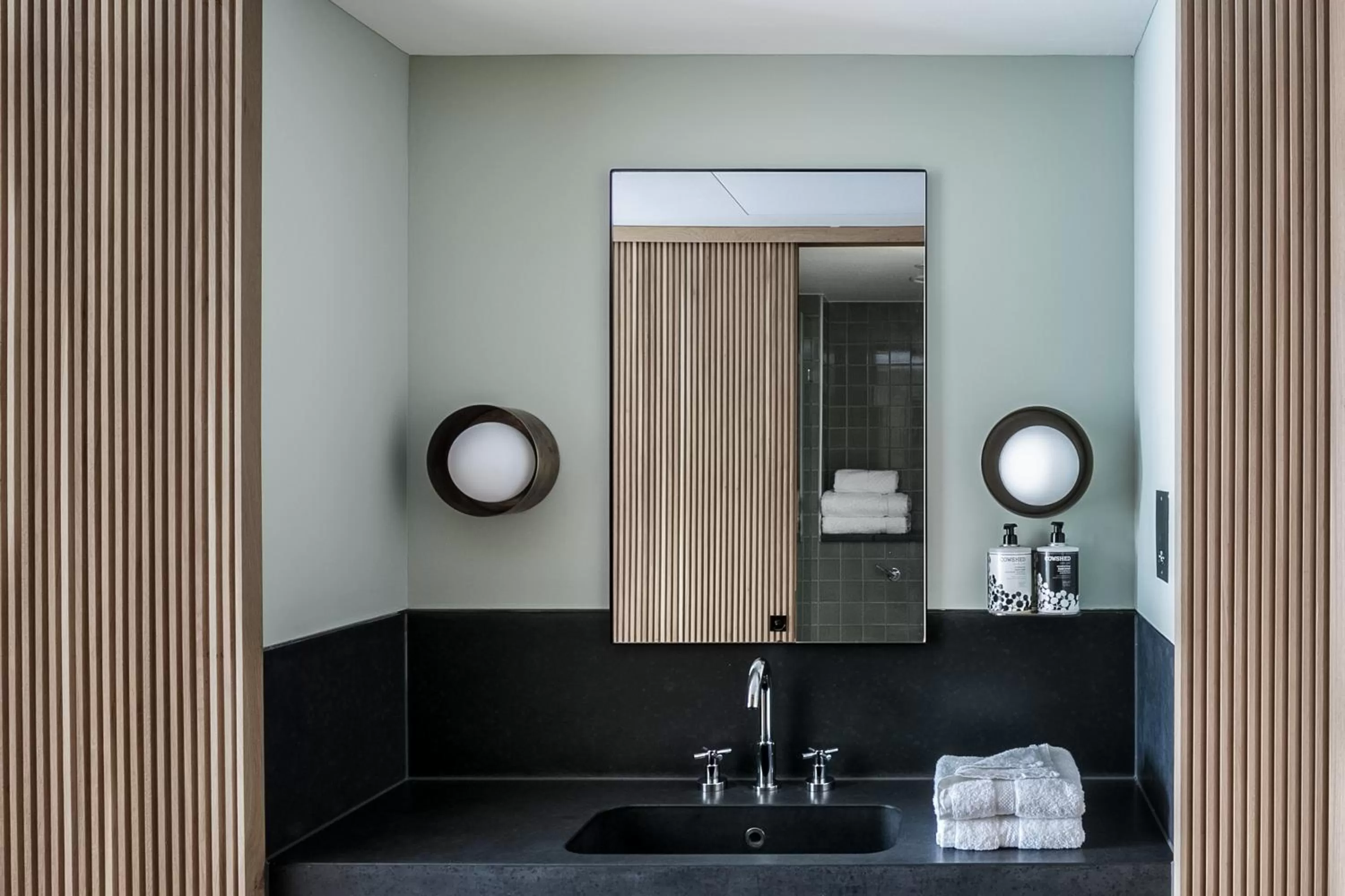 Bathroom in Mollie's Motel & Diner Oxfordshire