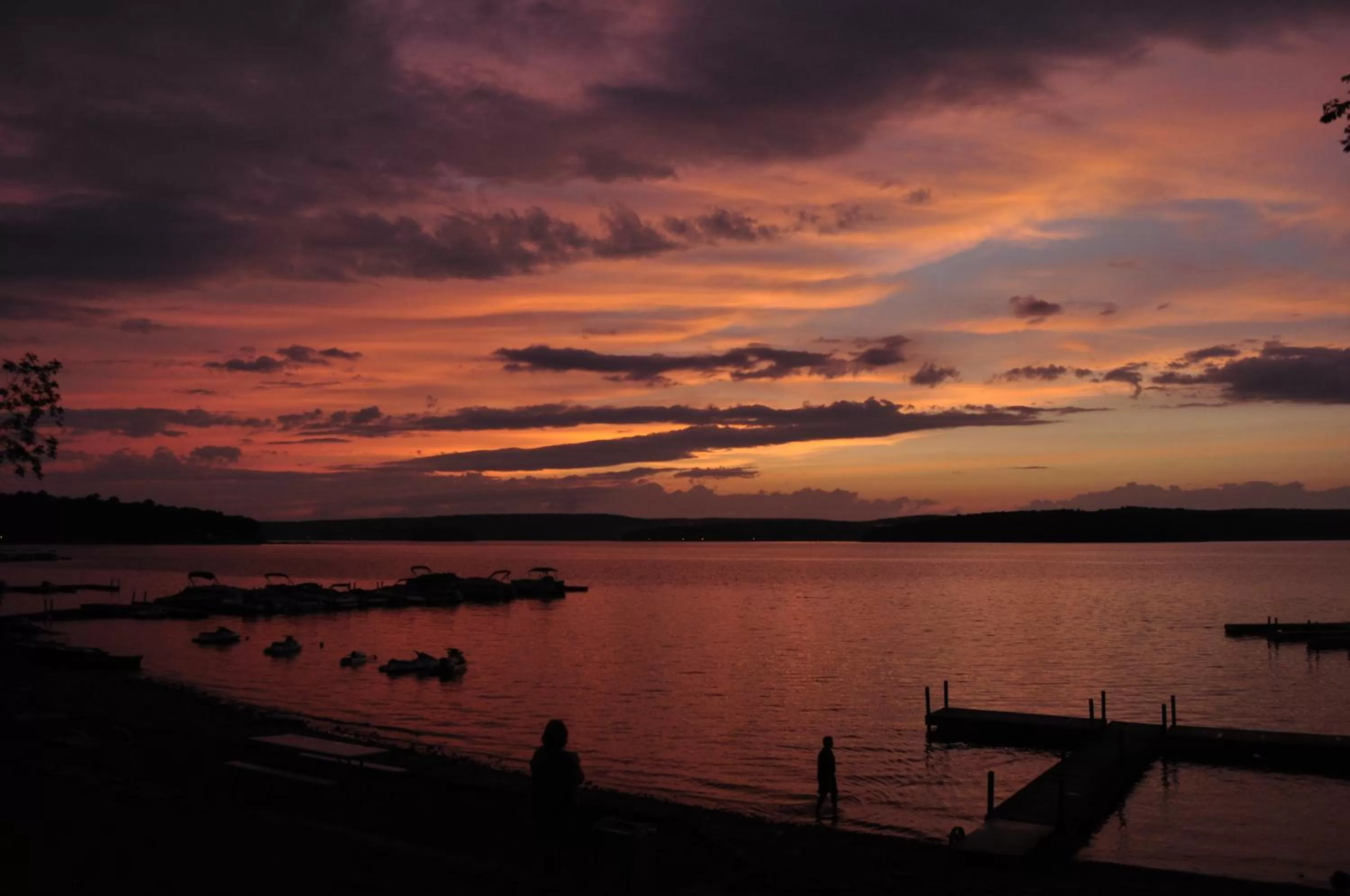 Summer, Sunrise/Sunset in Silver Birches Resort