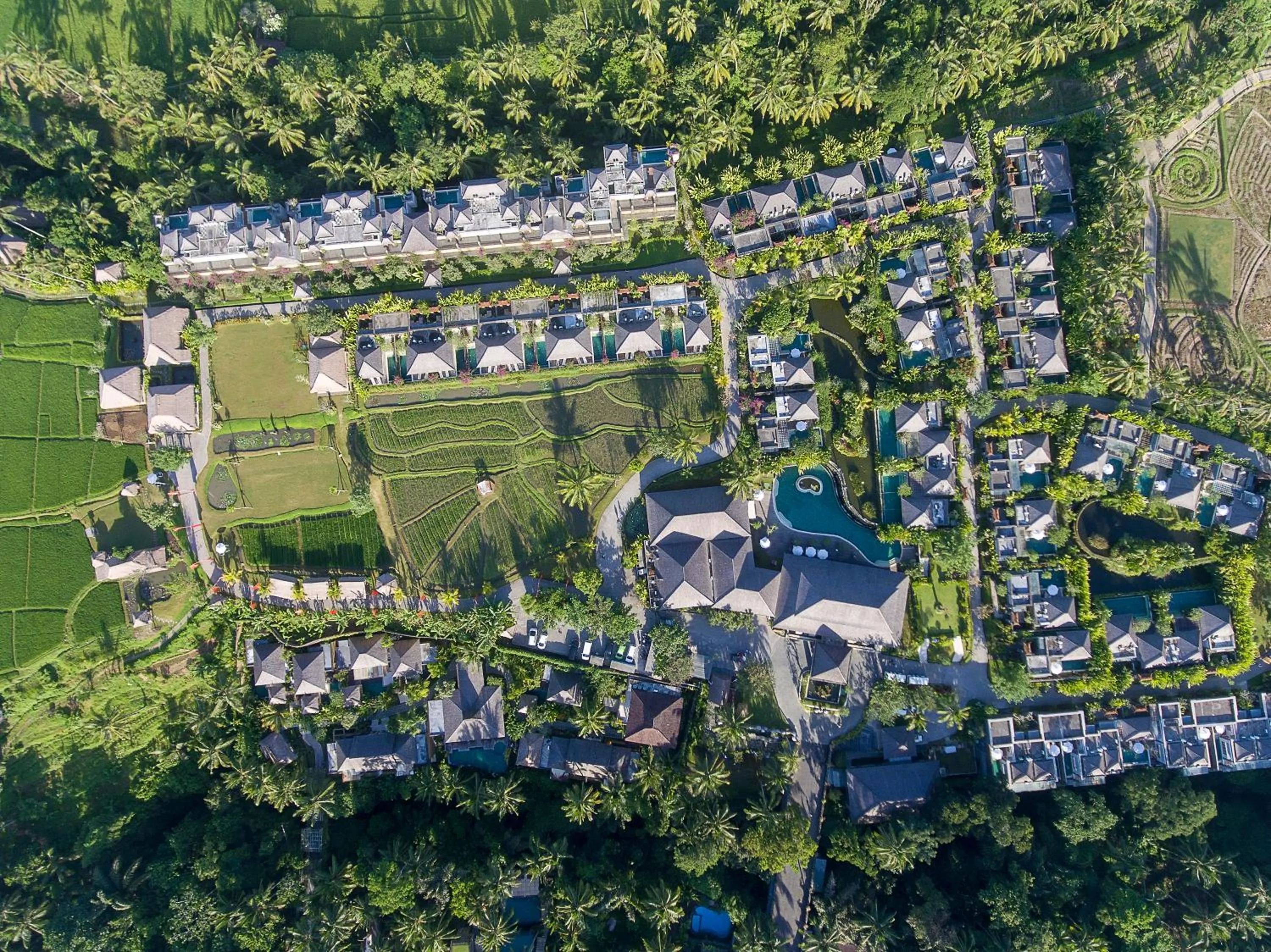 Property building in Visesa Ubud Resort