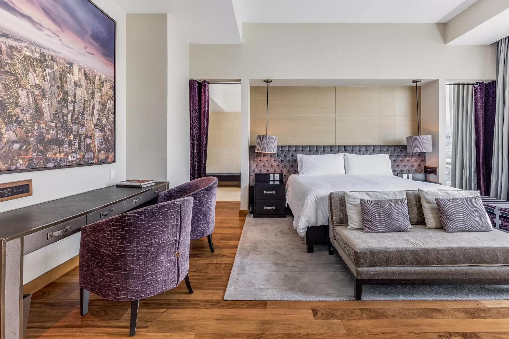 Photo of the whole room, Bed in Live Aqua Urban Resort Mexico