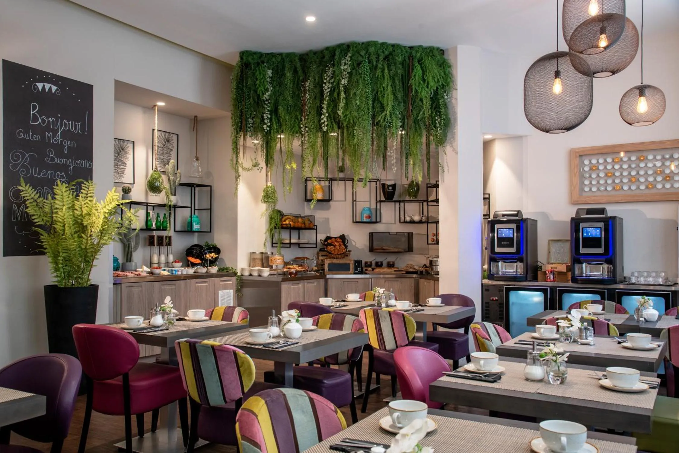 Breakfast in Best Western Plus Nice Cosy Hotel