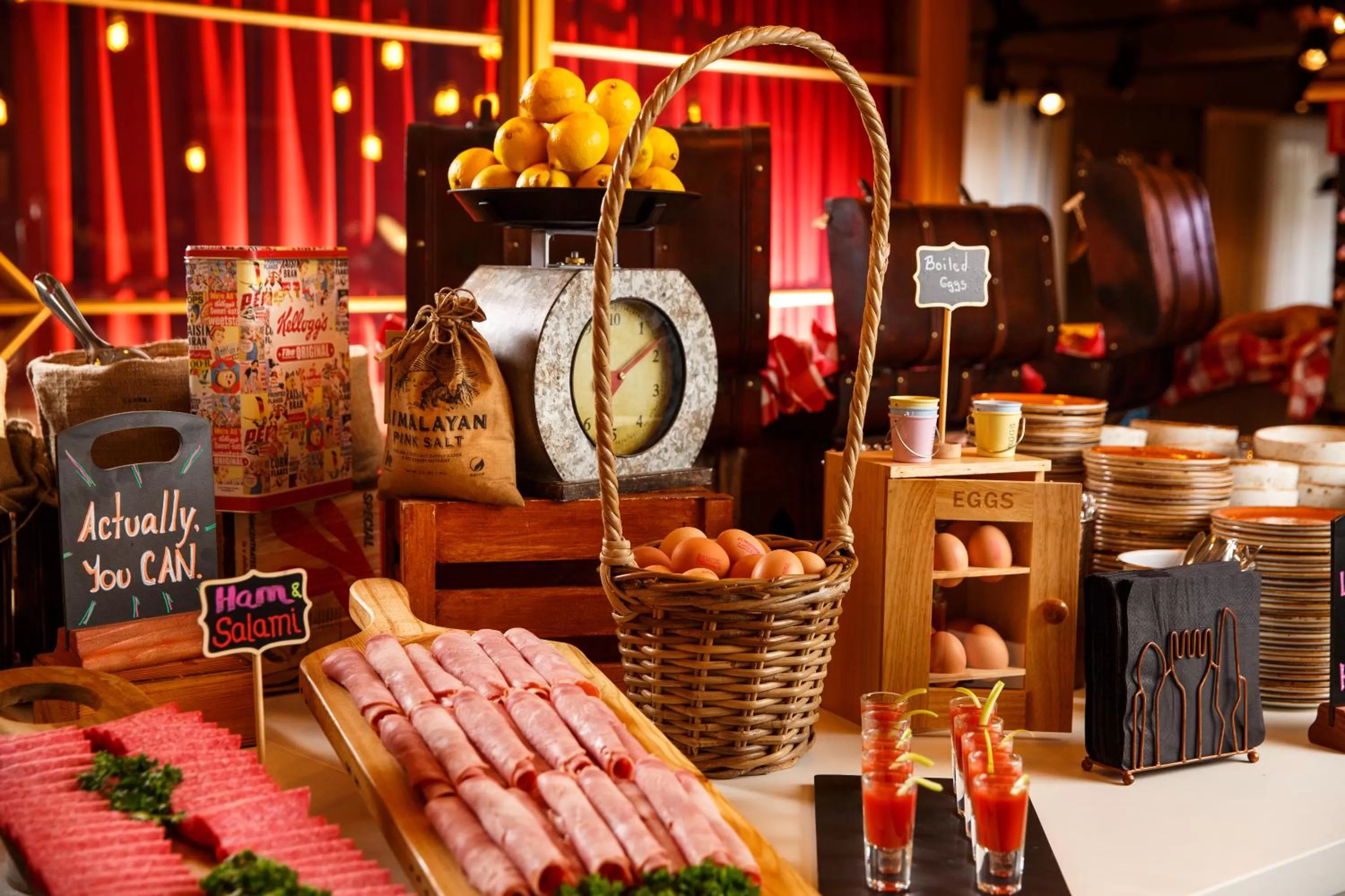 Continental breakfast in ibis Styles London Southwark - near Borough Market