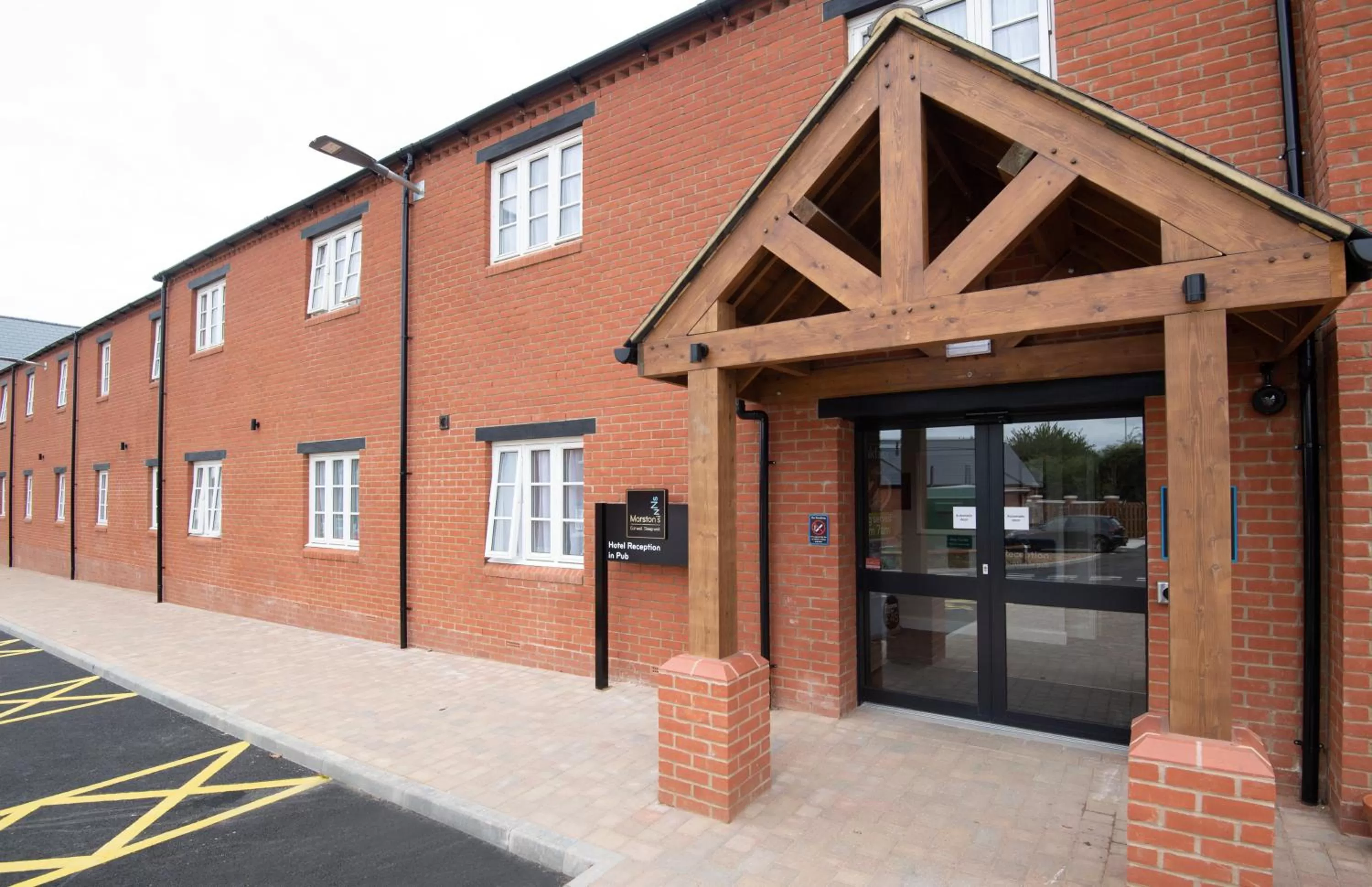 Facade/entrance in Paisley Pear, Brackley by Marston's Inns