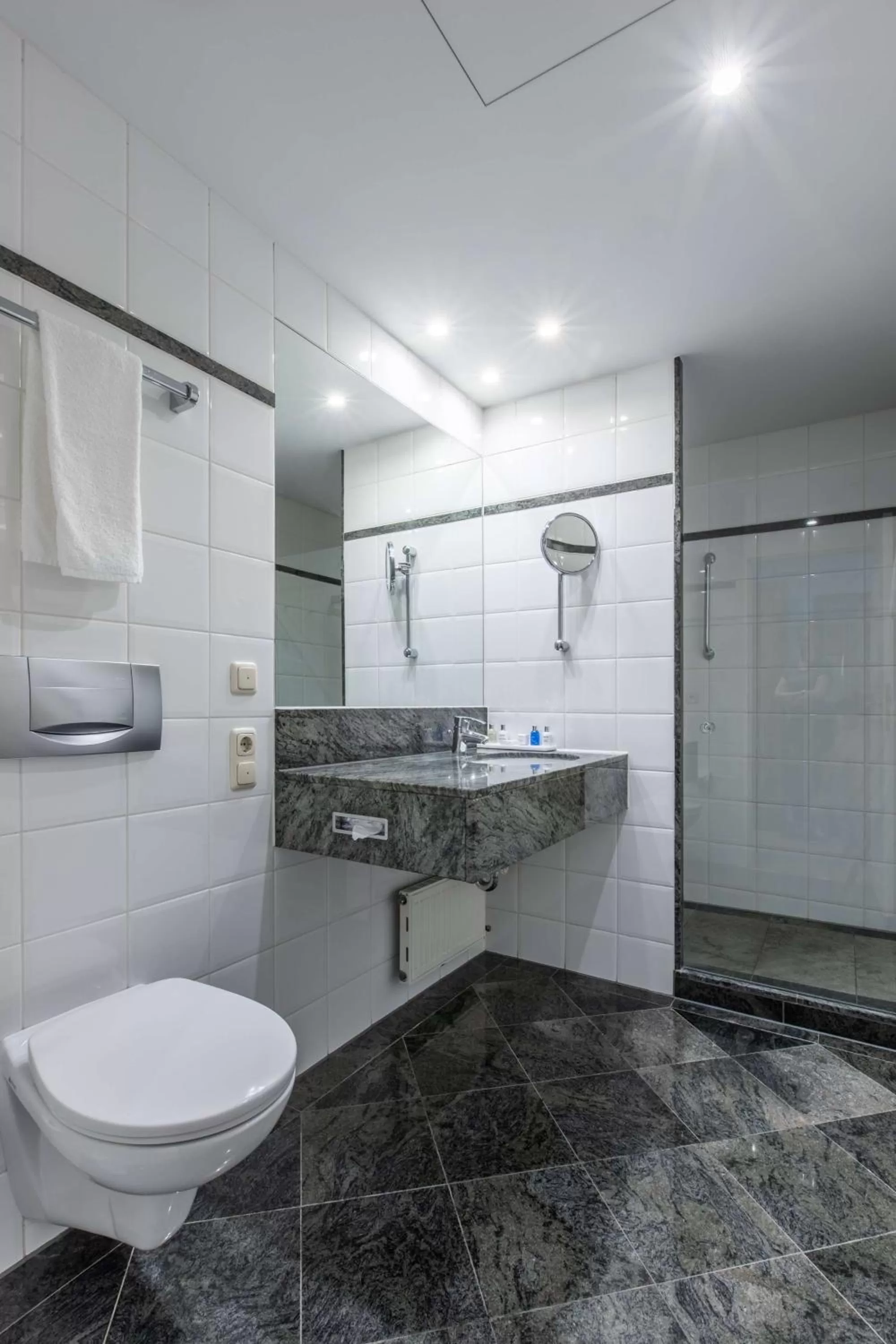 Bathroom in Radisson Blu Hotel Schwarzer Bock Wiesbaden