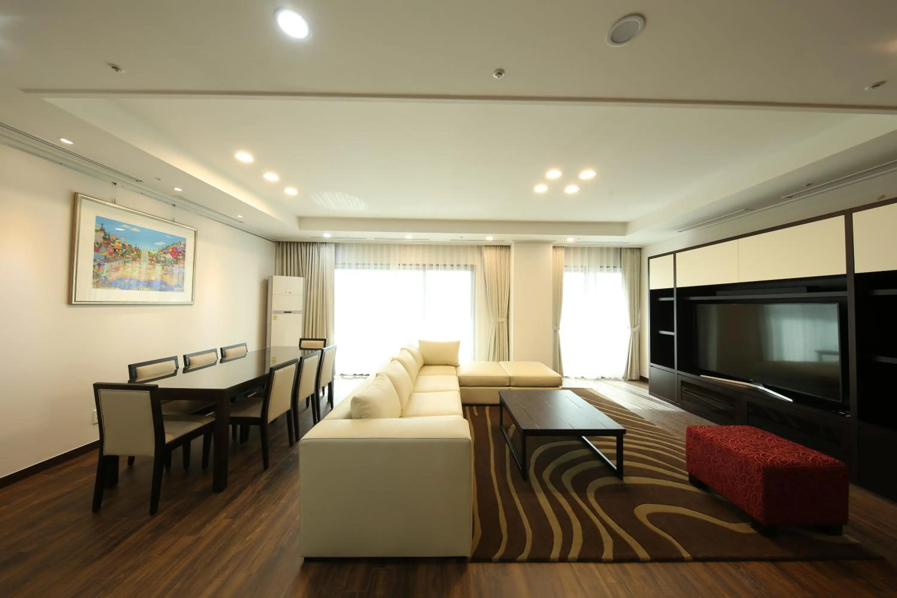 Living room in Orakai Insadong Suites