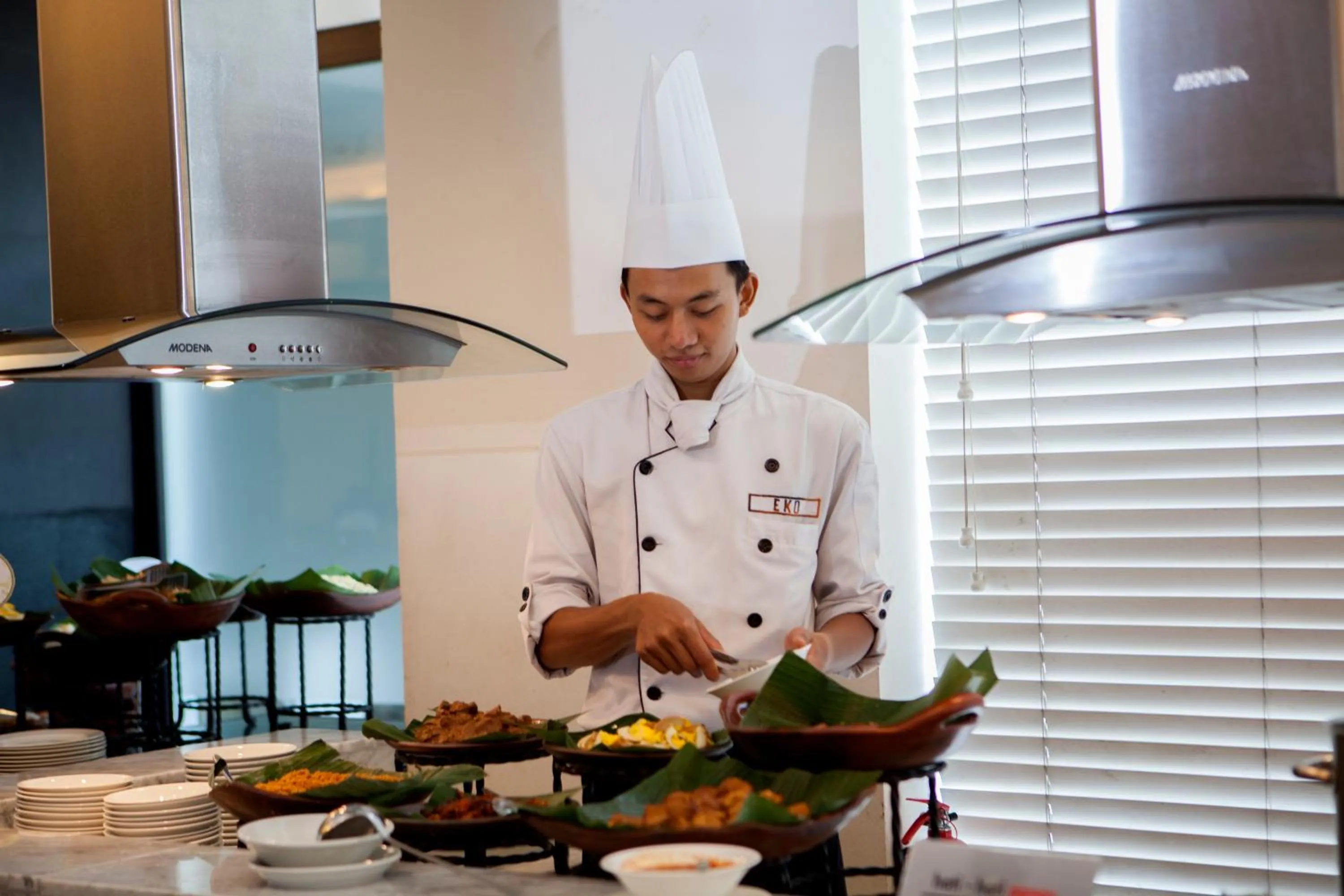 Staff in Hotel Santika Bogor