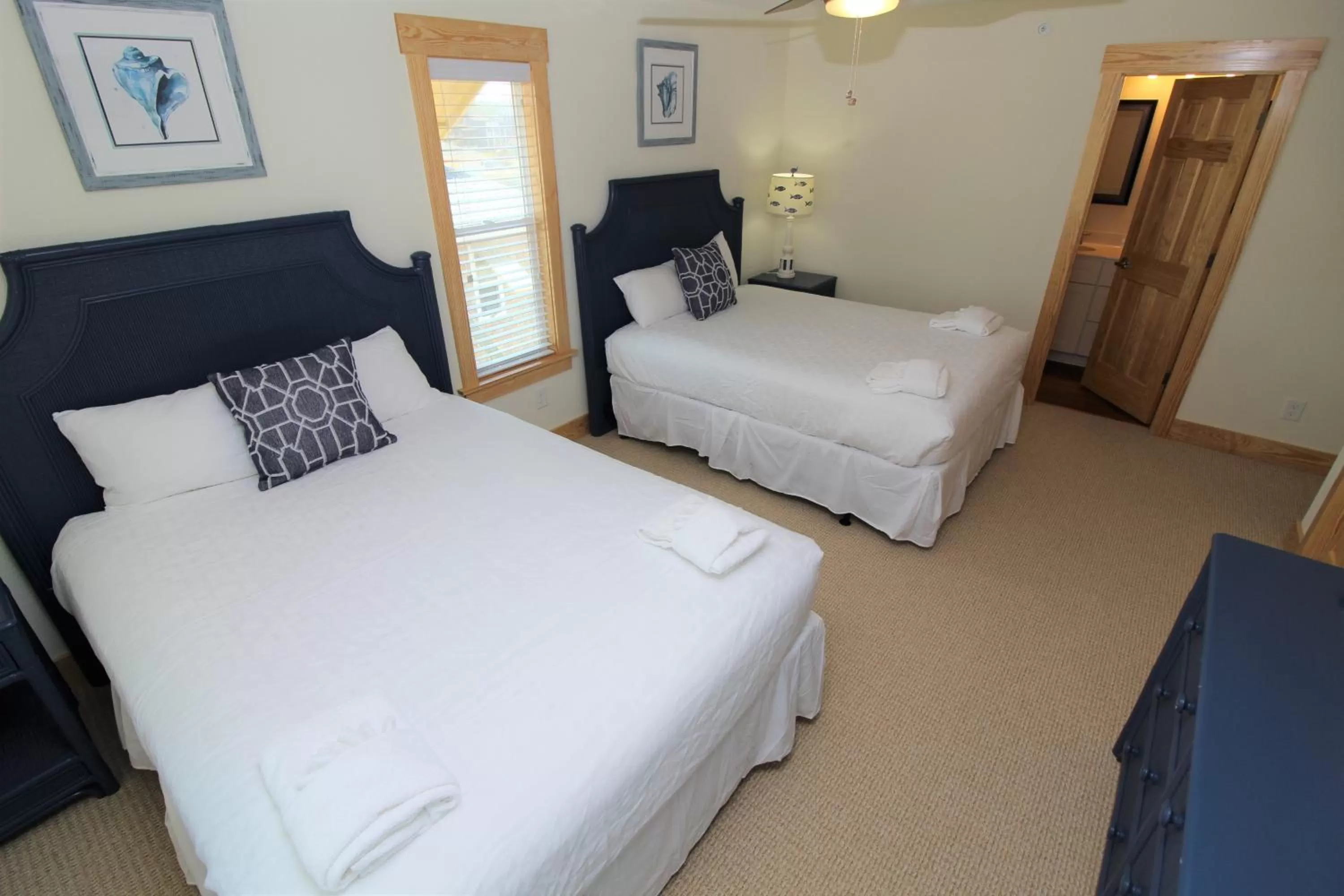 Bedroom, Bed in Whalebone Ocean Cottages by KEES Vacations