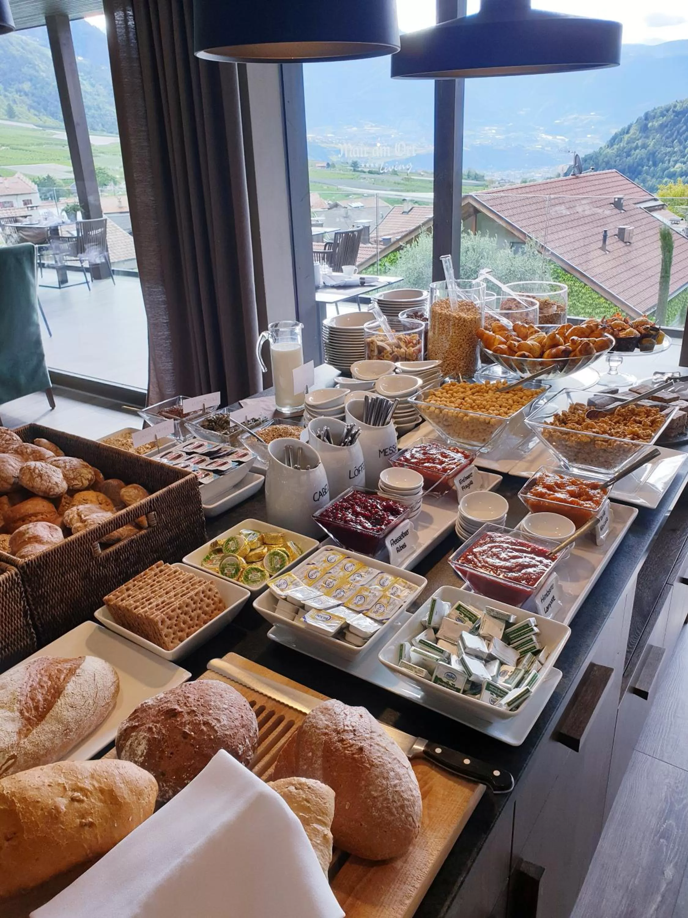 Food and drinks in Mair Am Ort Living Hotel B&B