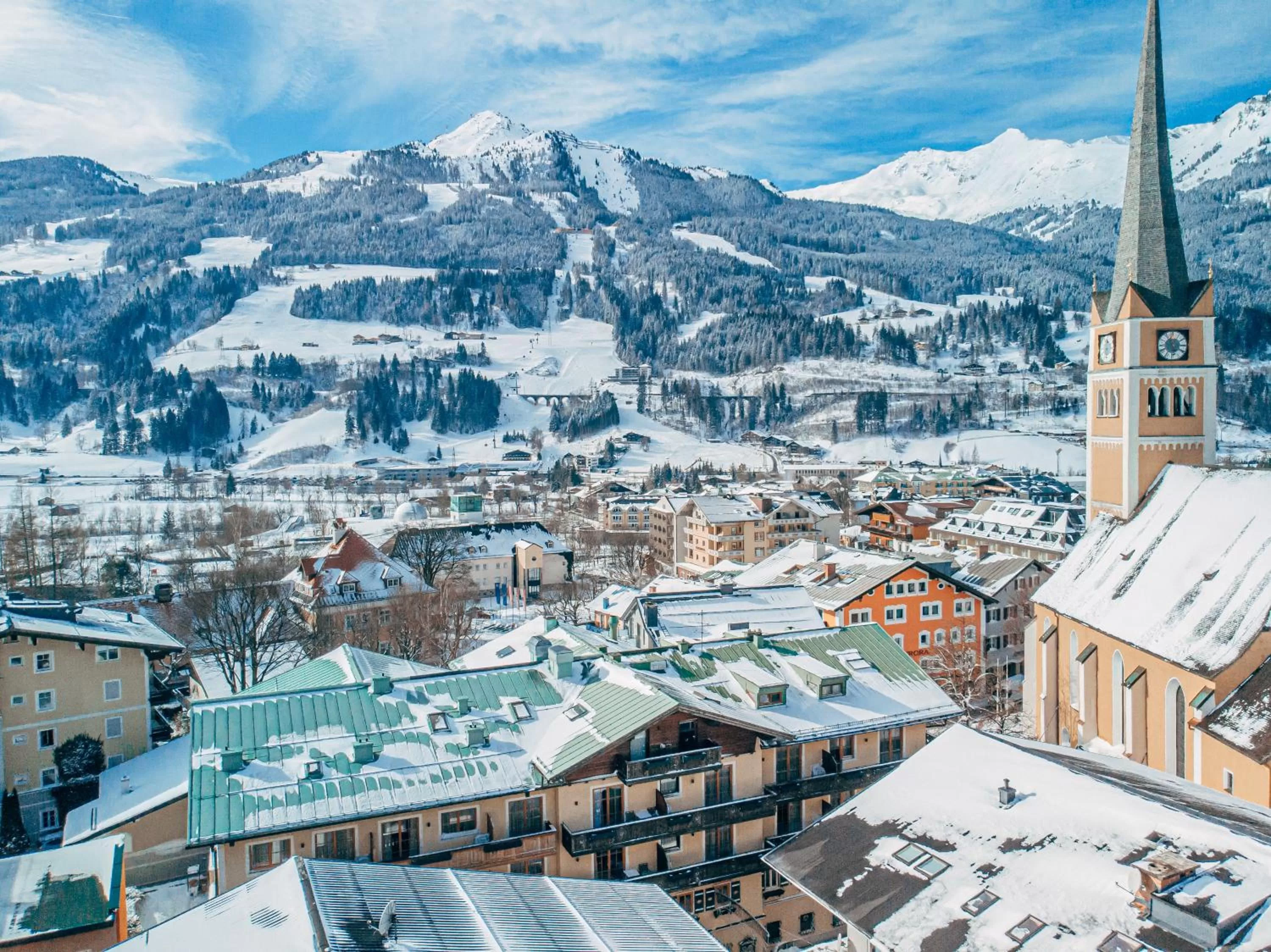 View (from property/room) in POST POST Hotel - Alpine Boutique Hotel & Spa