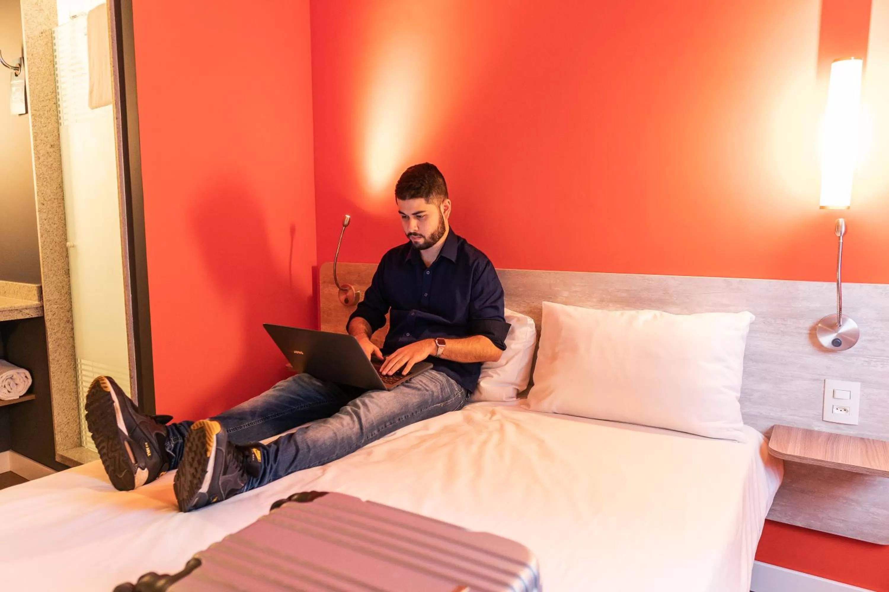 Bed in ibis budget Sao Caetano