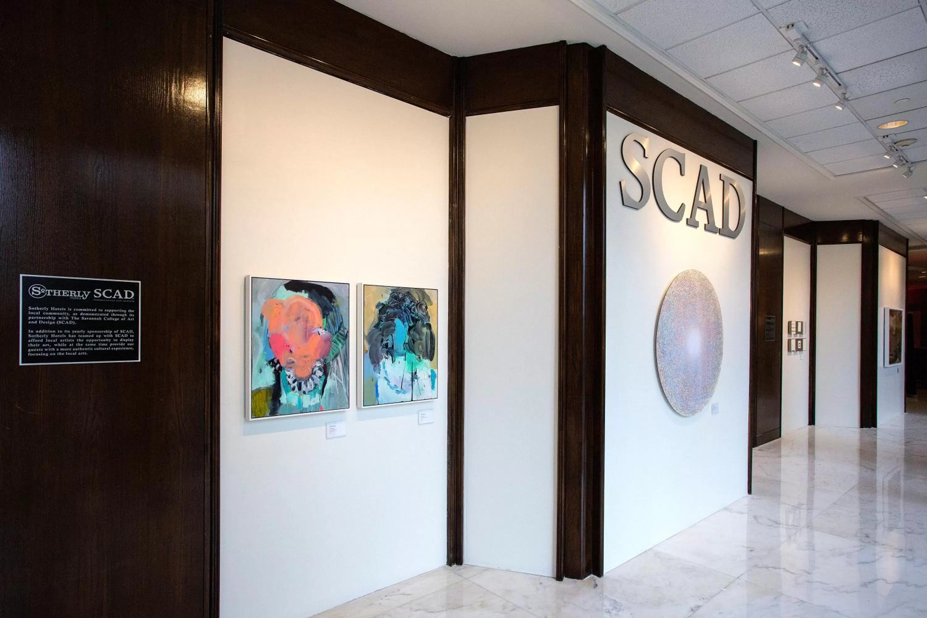 Lobby or reception in The Whitehall Houston