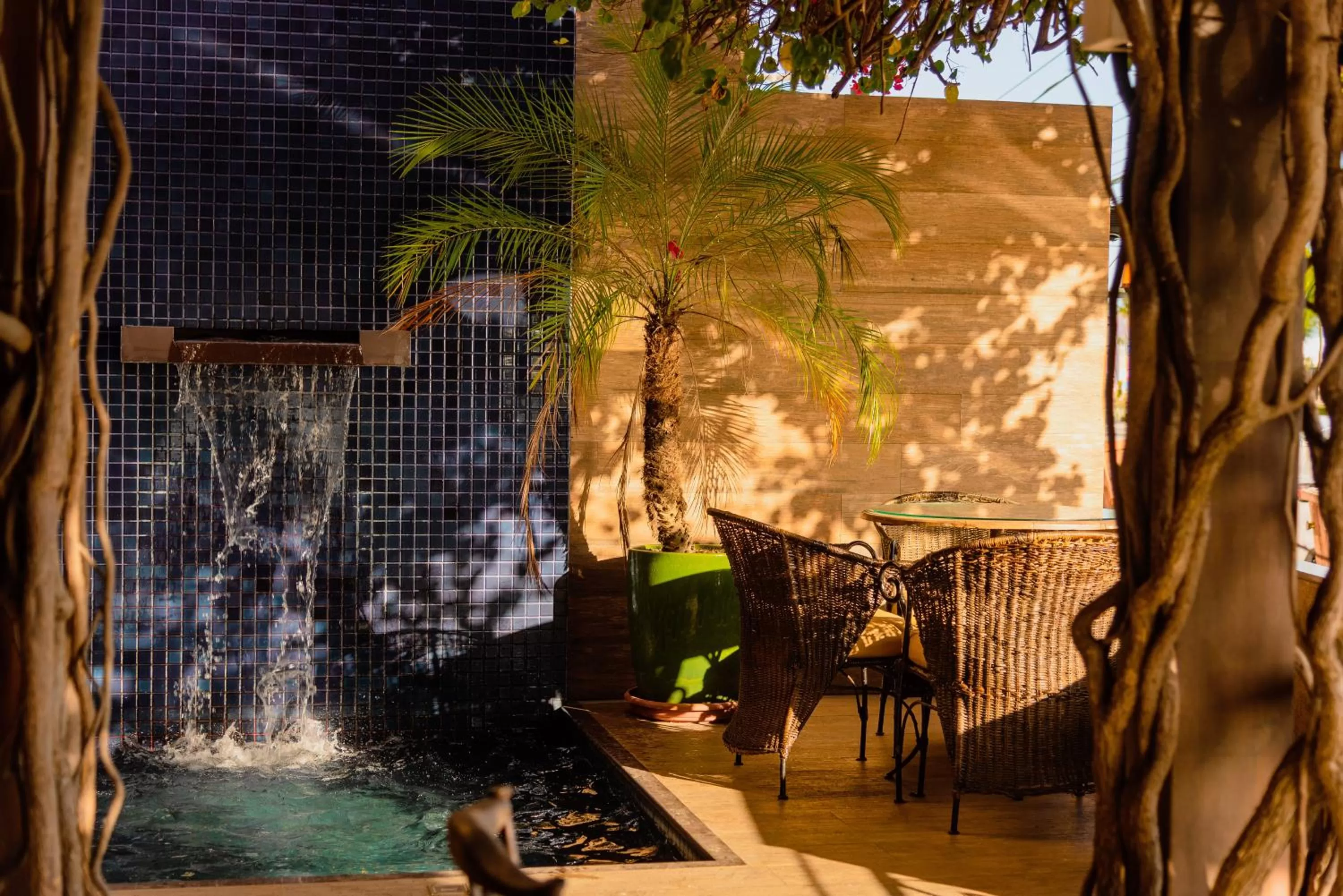 Patio in Fortmar Hotel