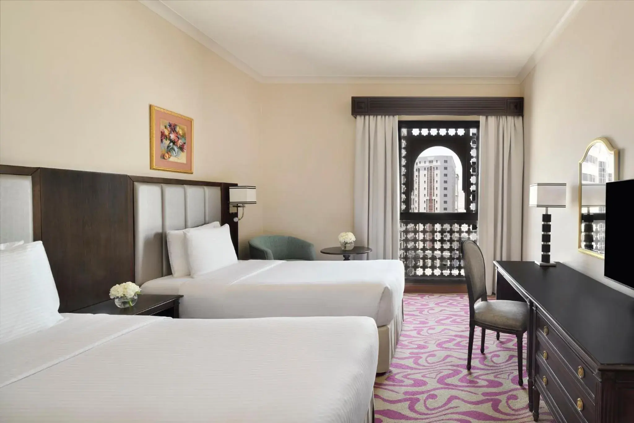 Classic Twin Room with City View in InterContinental Dar Al Iman Madinah by IHG Classic Twin Room with City View in InterContinental Dar Al Iman Madinah by IHG
