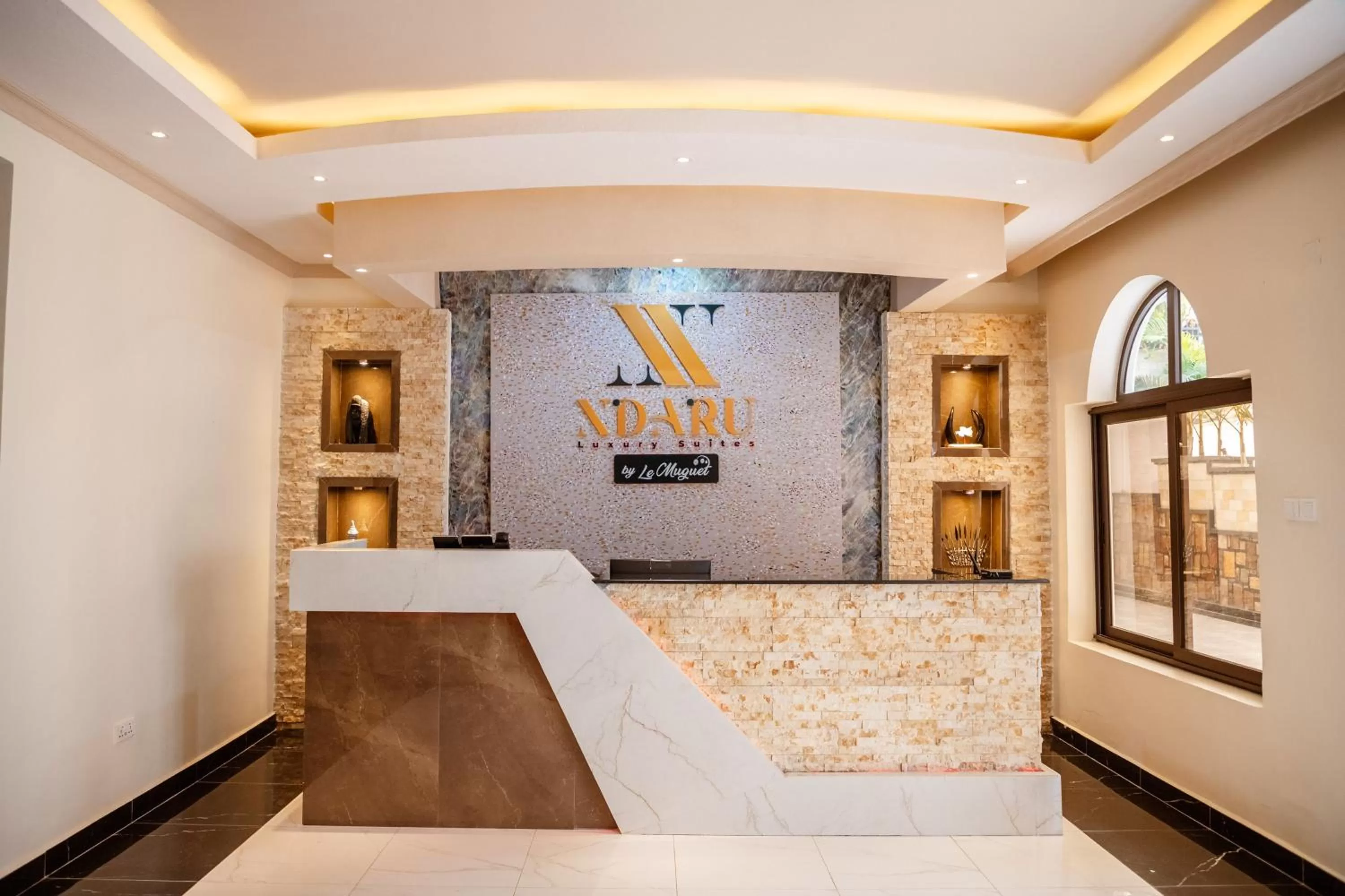 Lobby or reception in Ndaru Luxury Suites