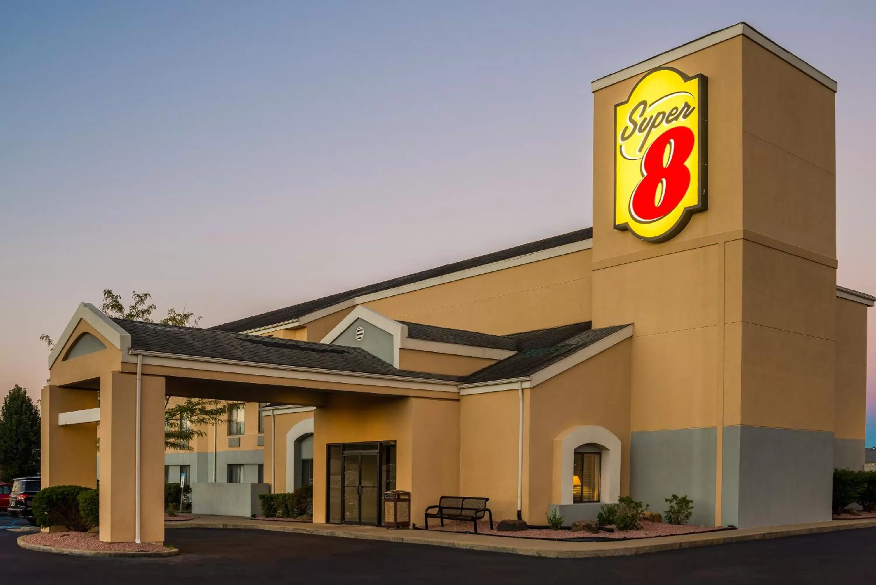 Property building in Super 8 by Wyndham Jasper