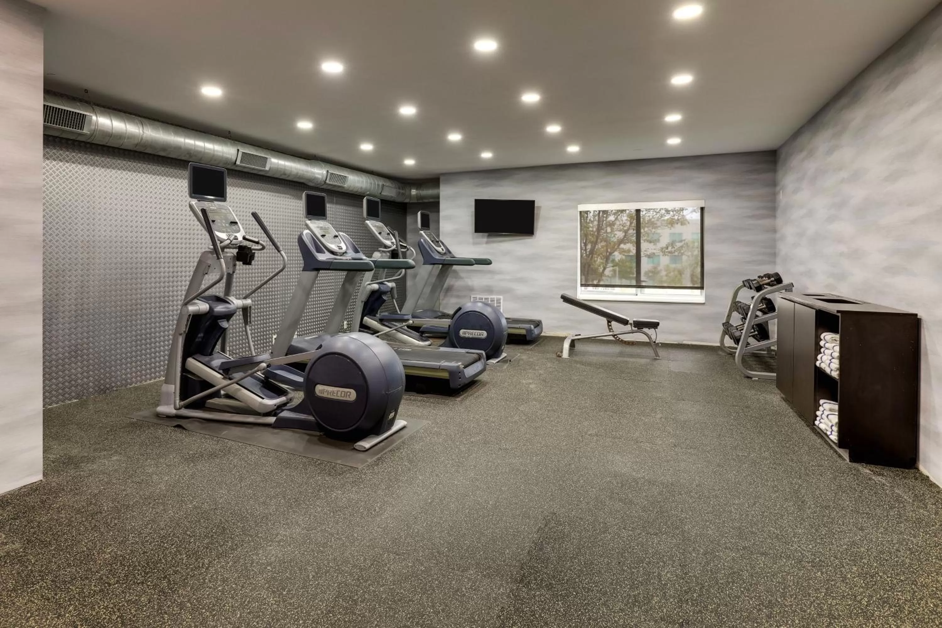 Fitness centre/facilities in Fairfield Inn & Suites by Marriott Fort Worth I-30 West Near NAS JRB