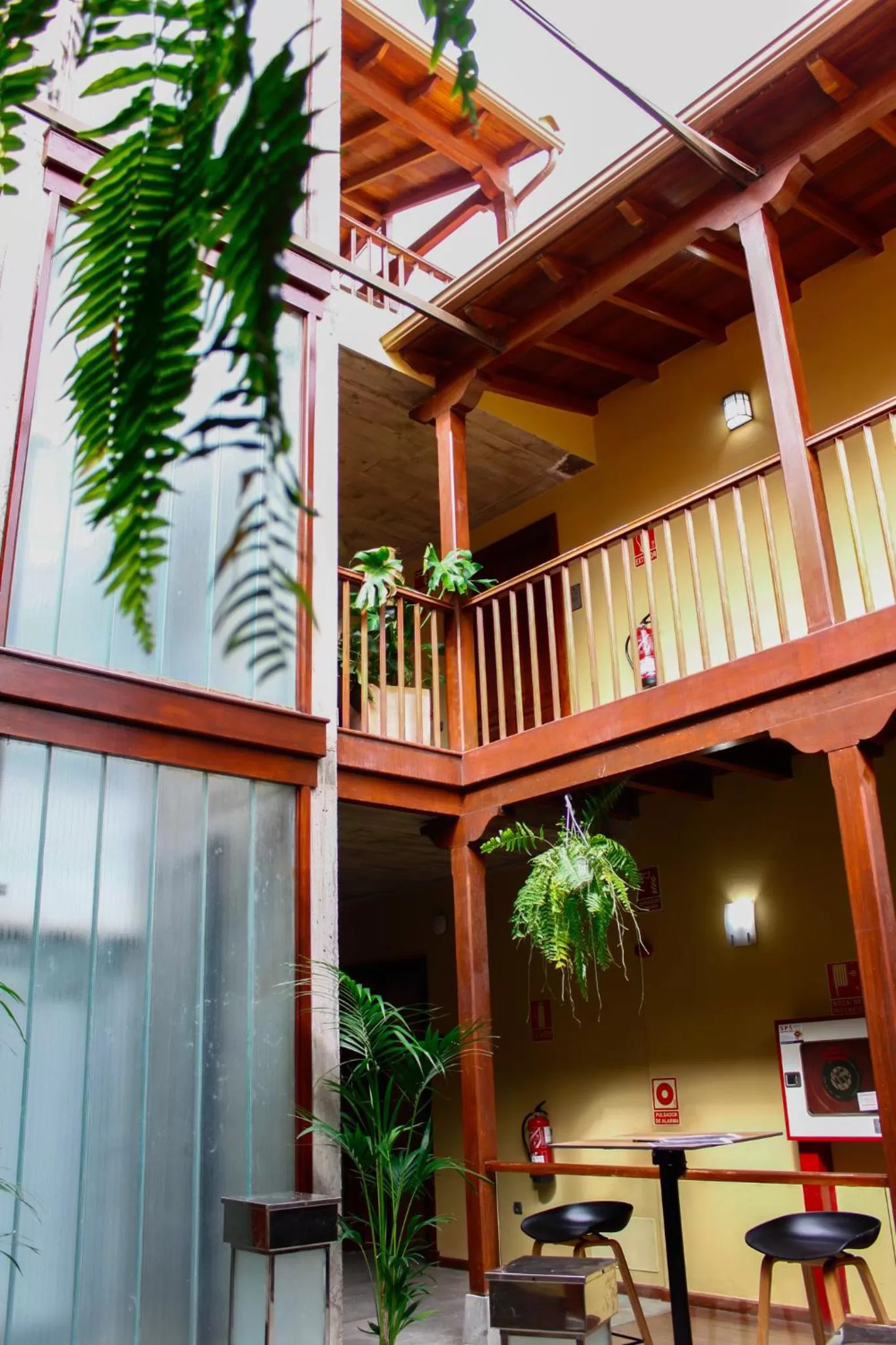 Patio in Hotel Escuela Rural Casa Los Herrera