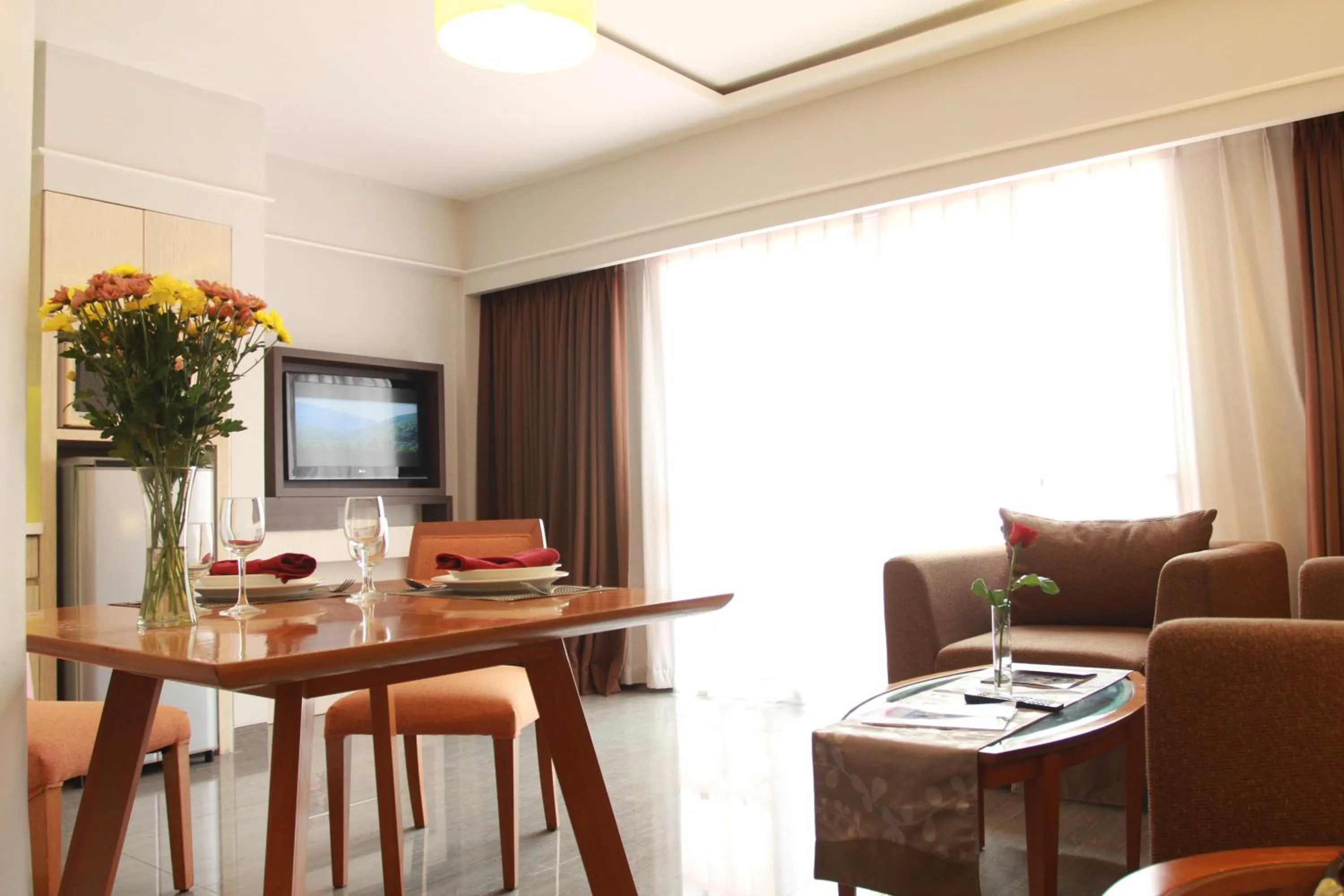 Seating Area in Novotel Surabaya Hotel