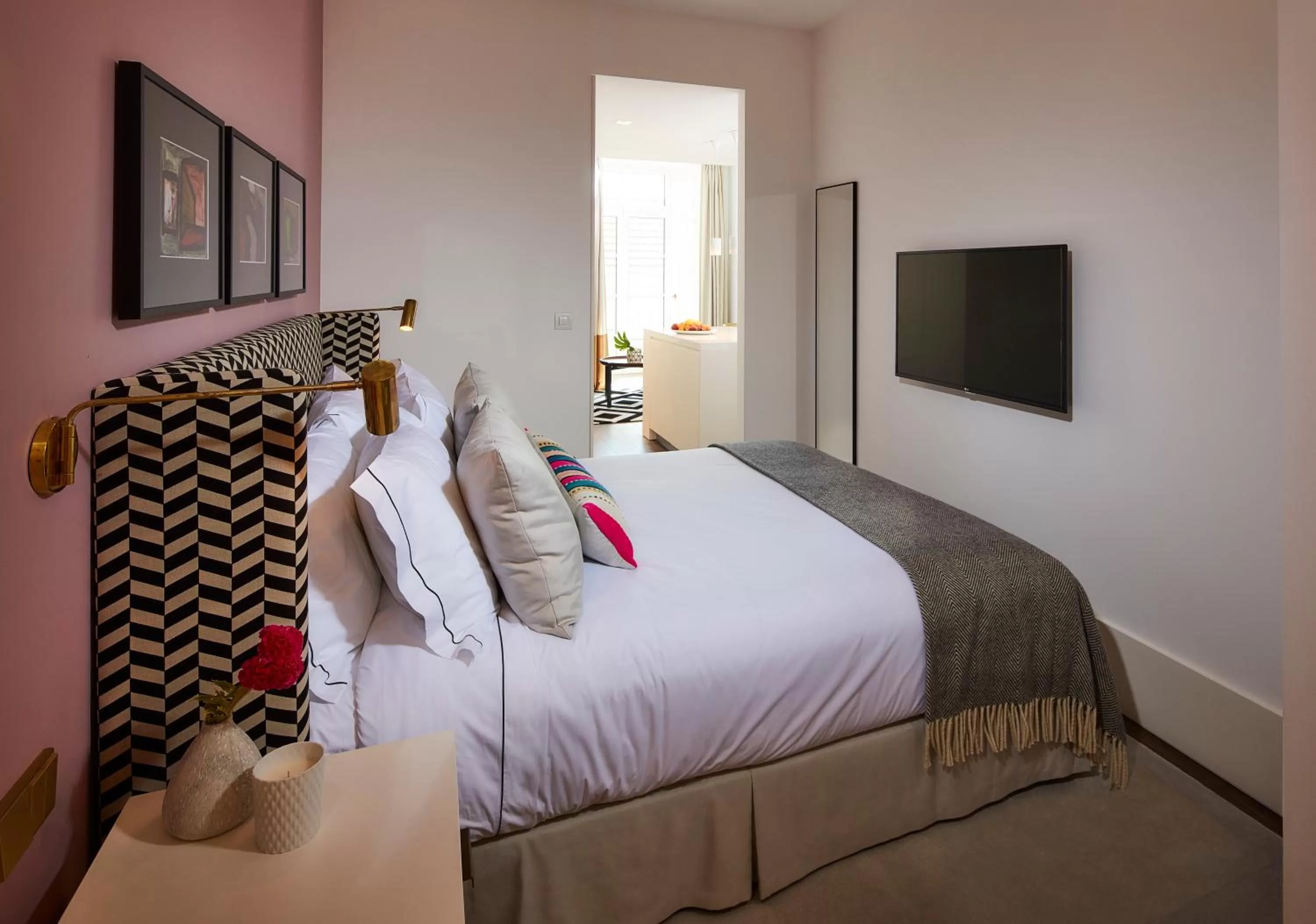 Bed in The Lumiares Hotel & Spa - Small Luxury Hotels Of The World