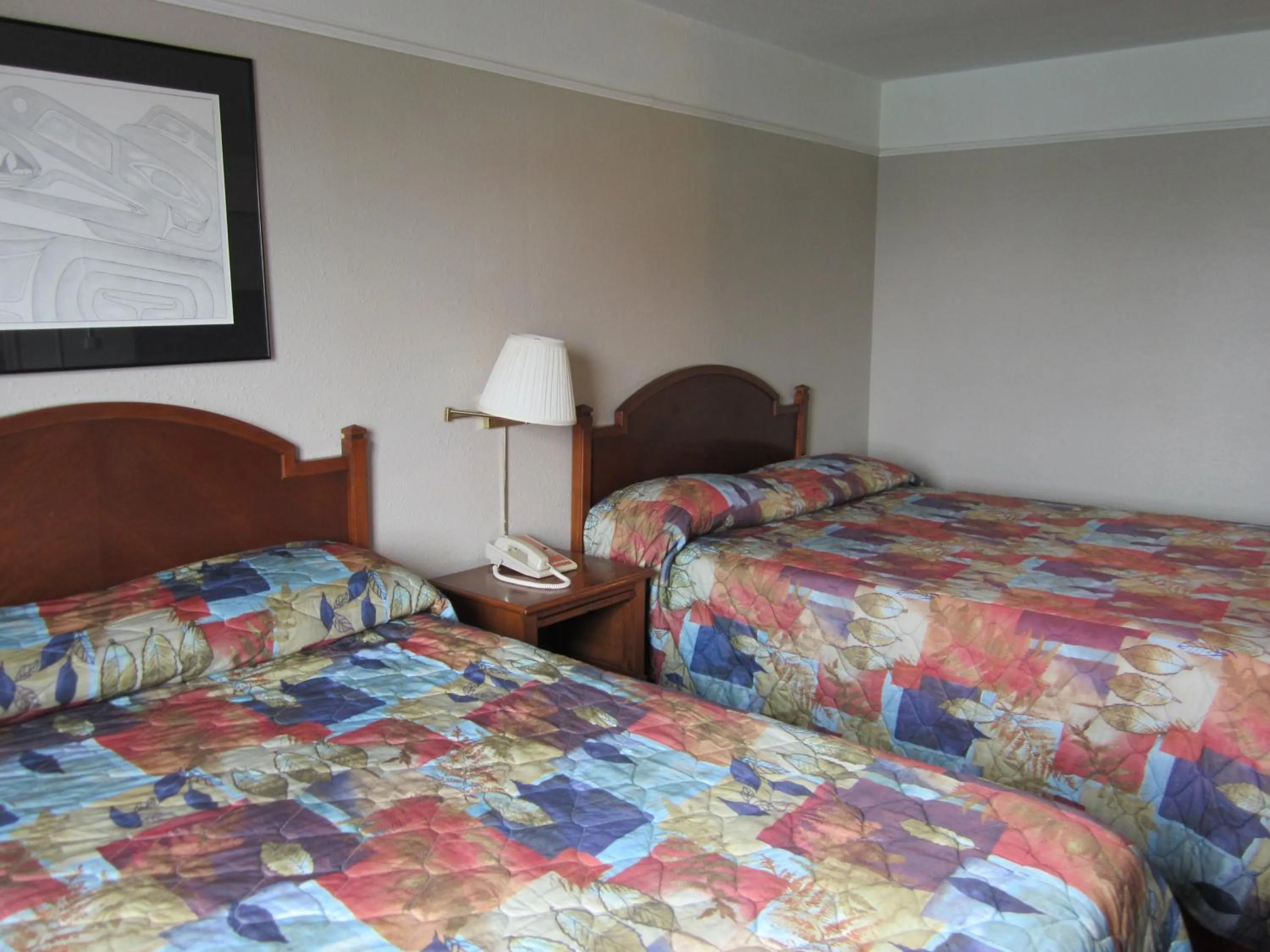 Bed in Moby Dick Inn