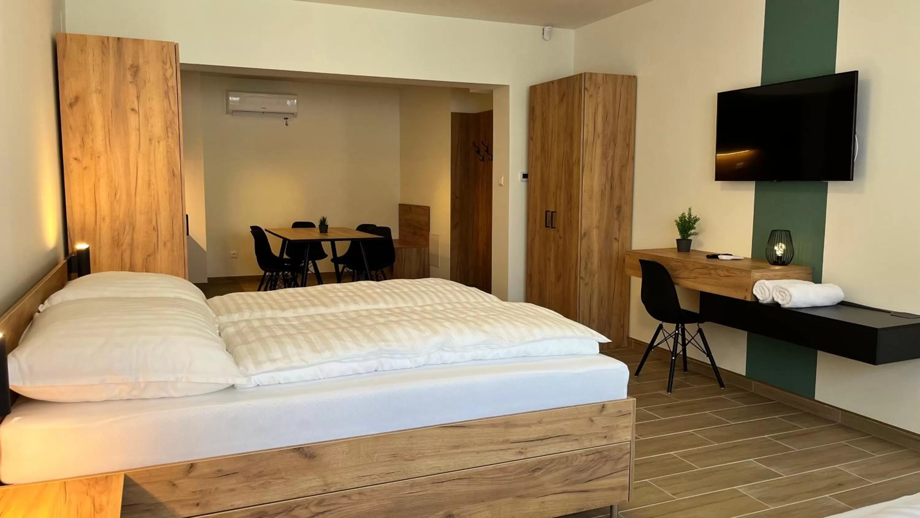 Bed in Rezidex Apartmanház