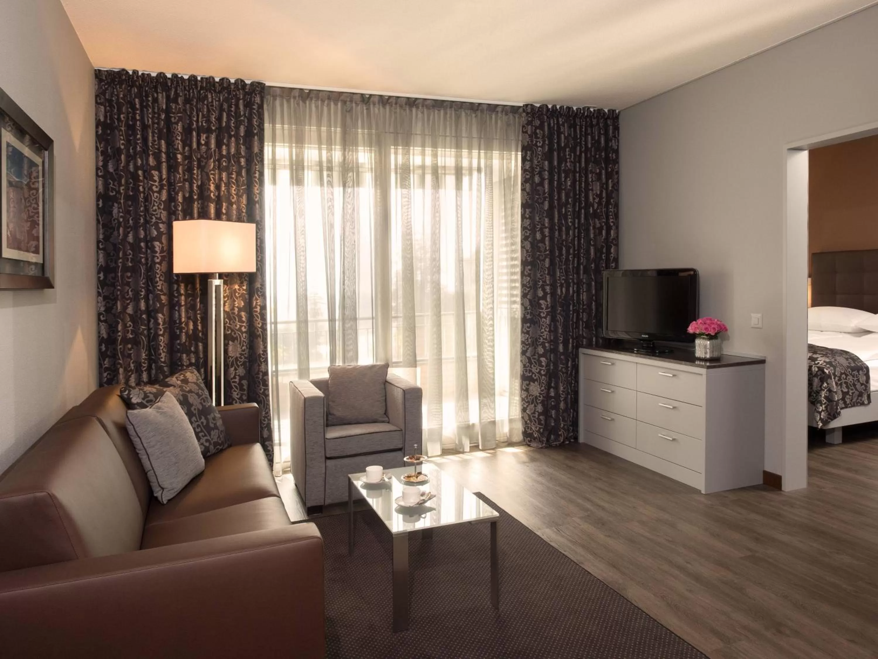 Suite with Balcony and Lake View in Hotel Belvedere Locarno