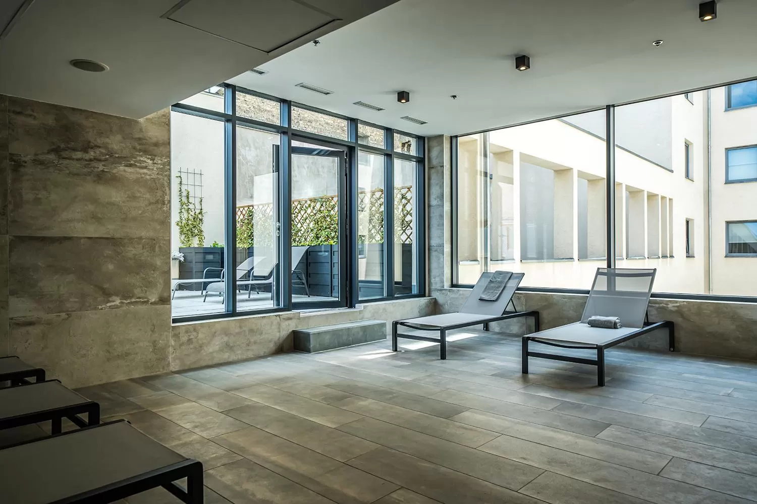 Sauna in Up Hotel Budapest