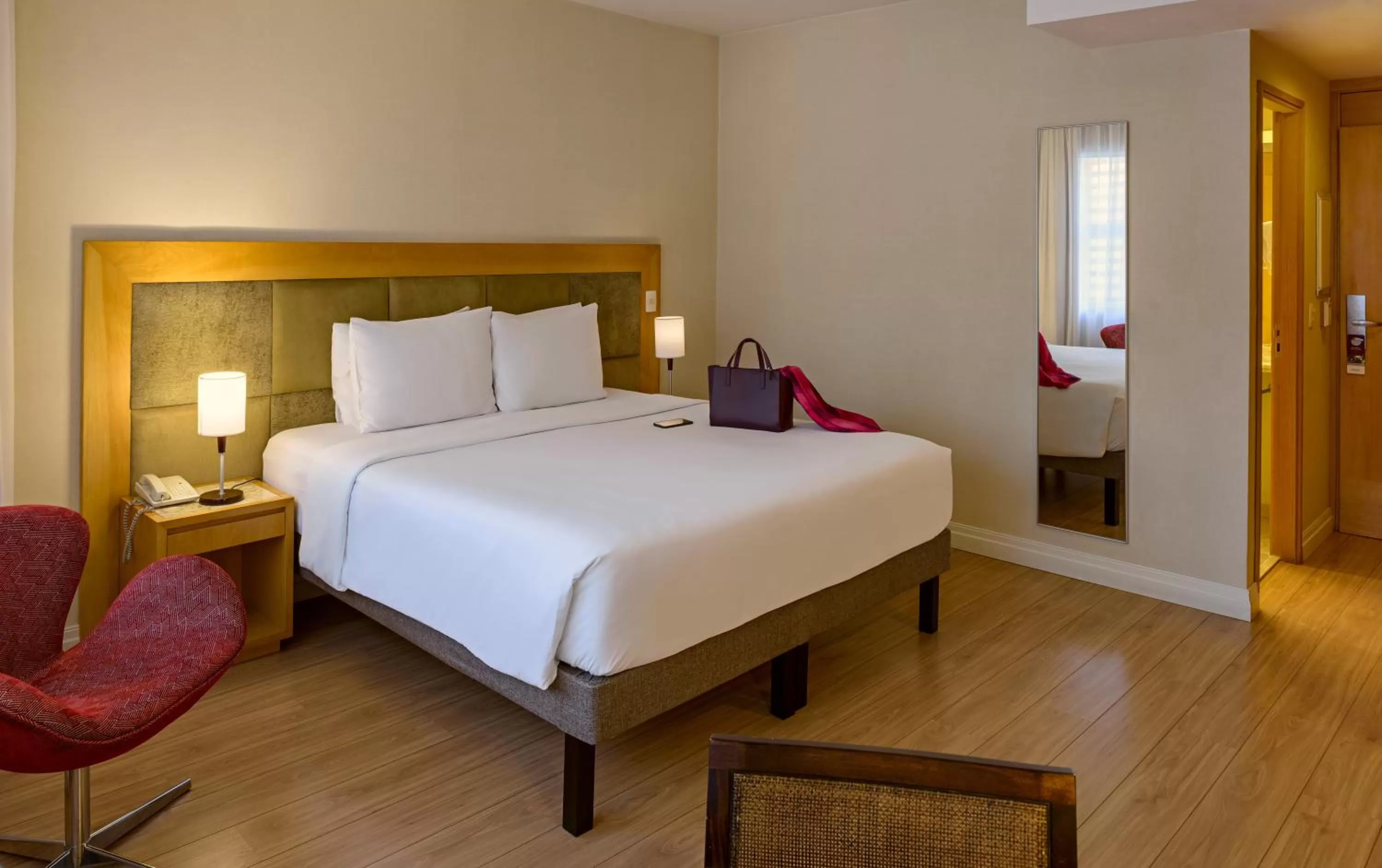 Bed in Mercure Sao Paulo Jardins