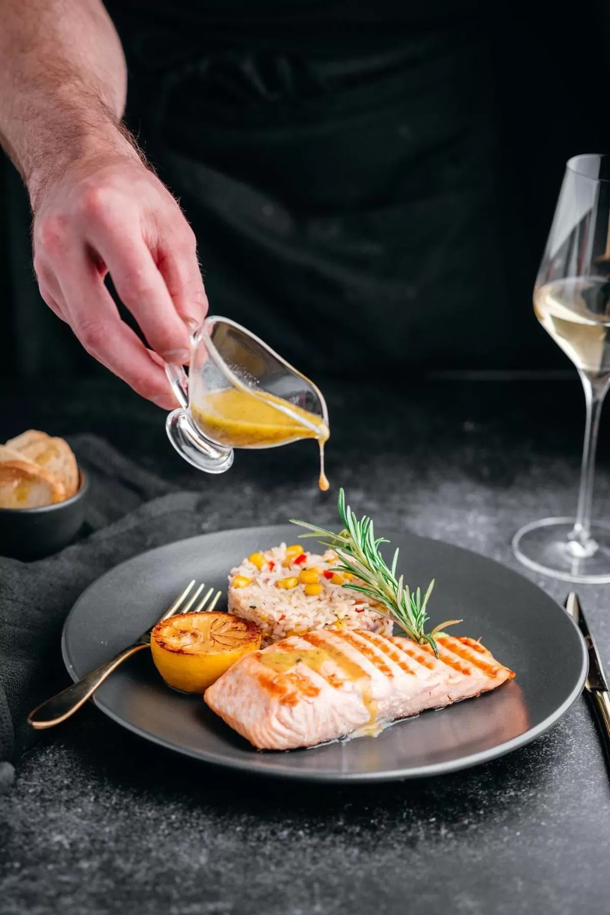 Food and drinks in Ambasador Hotel