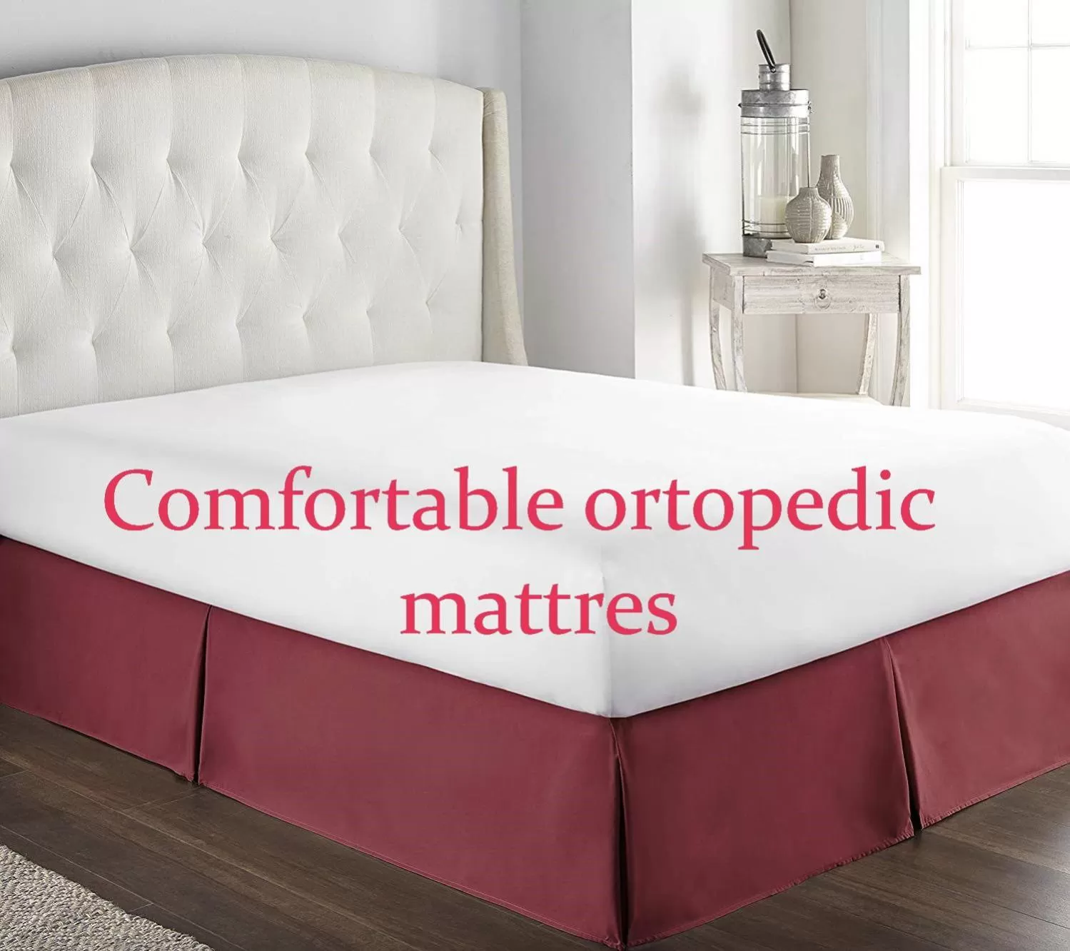 Decorative detail, Bed in Casa Blanca Boutique & Organic