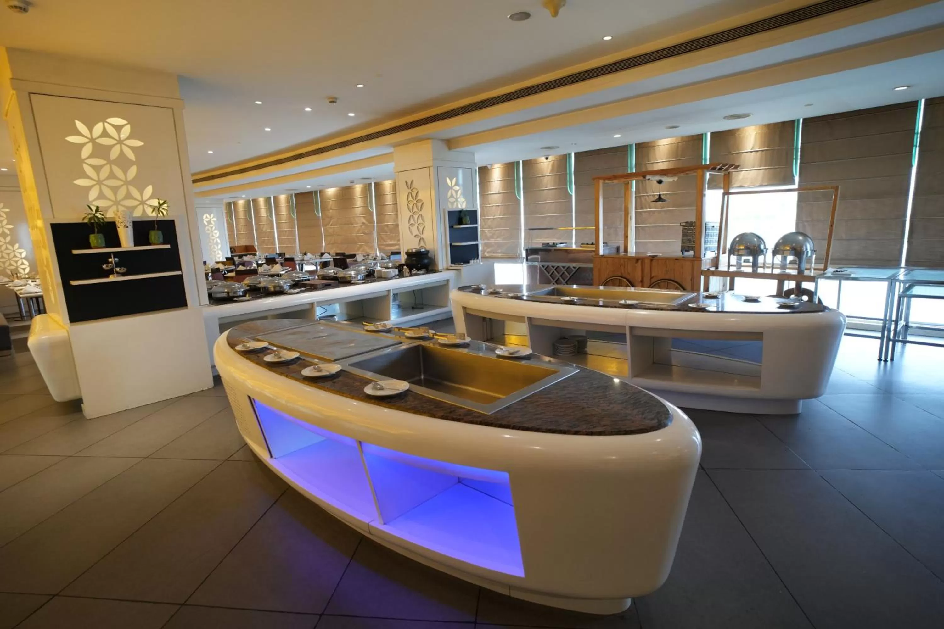 Buffet breakfast in Radisson Udaipur