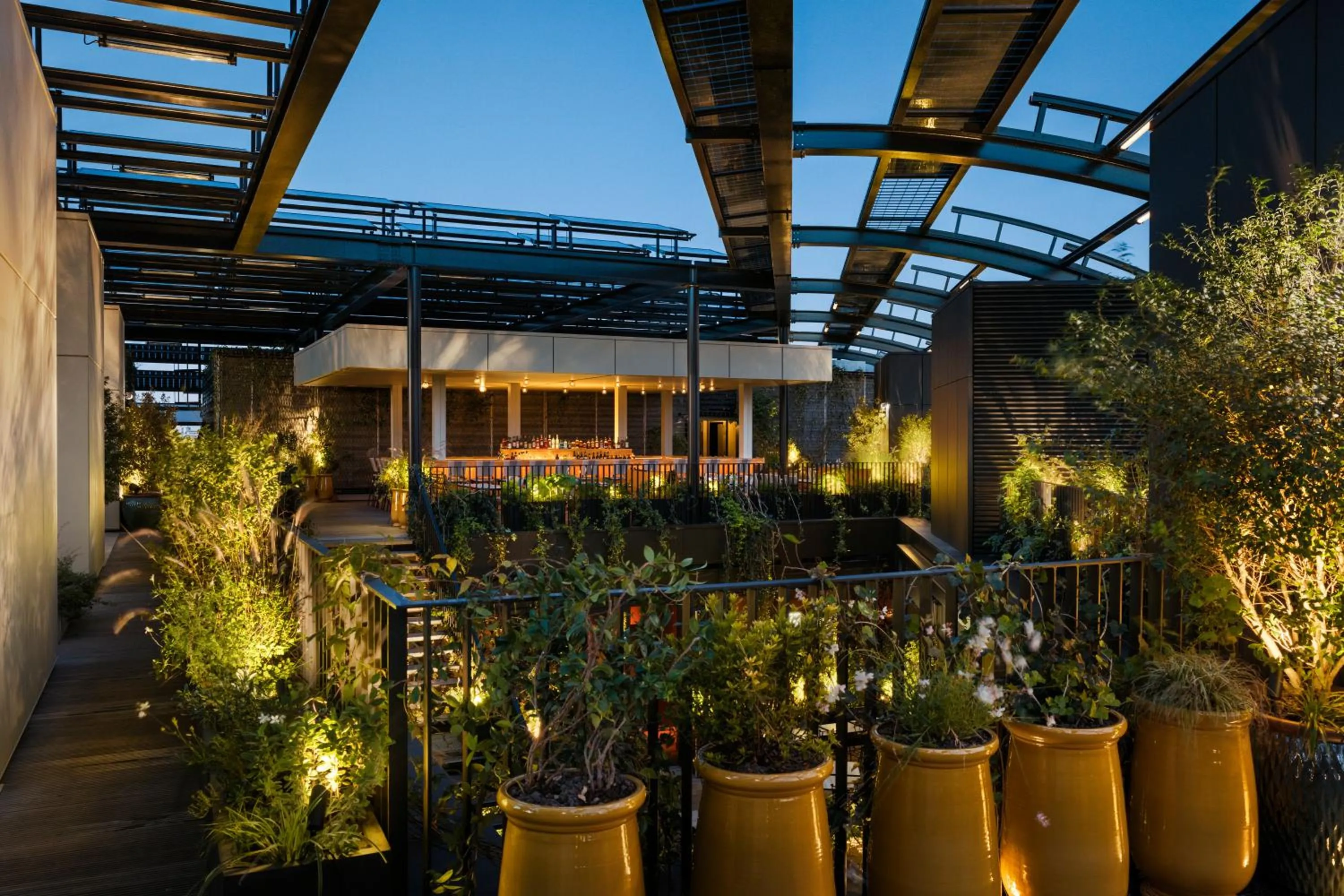 Balcony/Terrace in Hôtel Madame Rêve