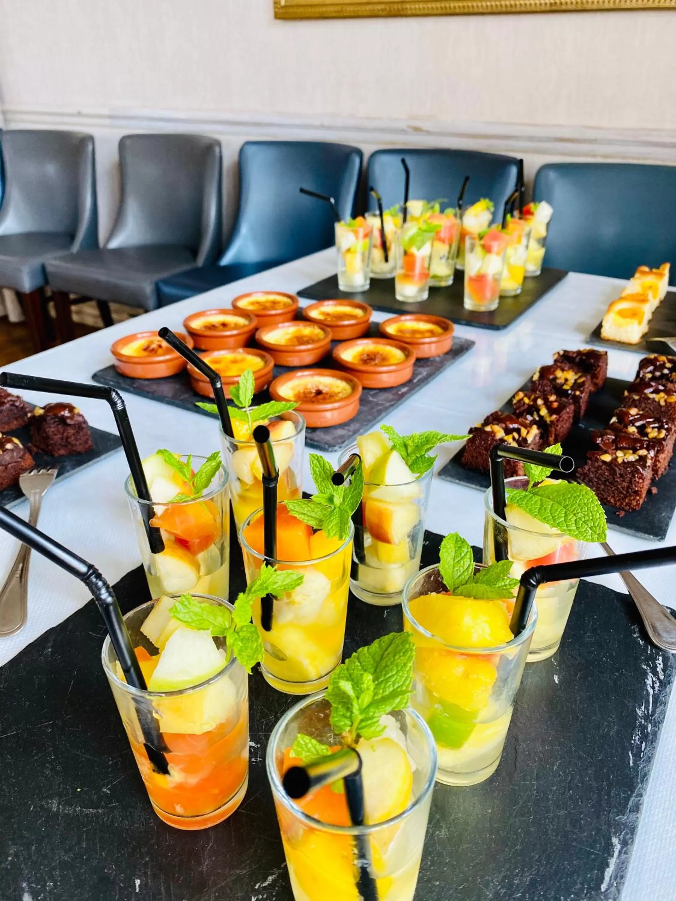 Food and drinks in Le Cheval Blanc