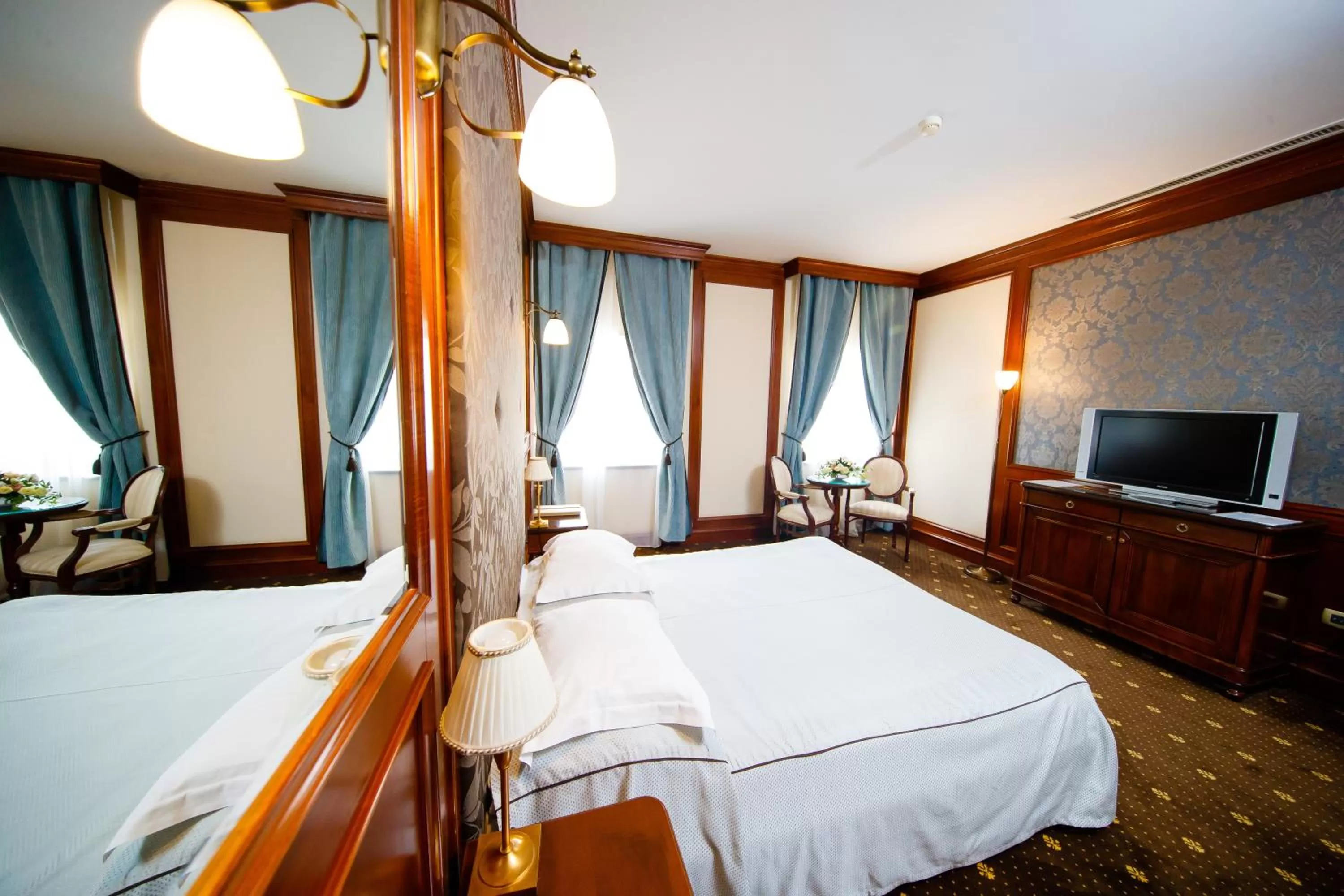 Decorative detail, Bed in Hotel Select