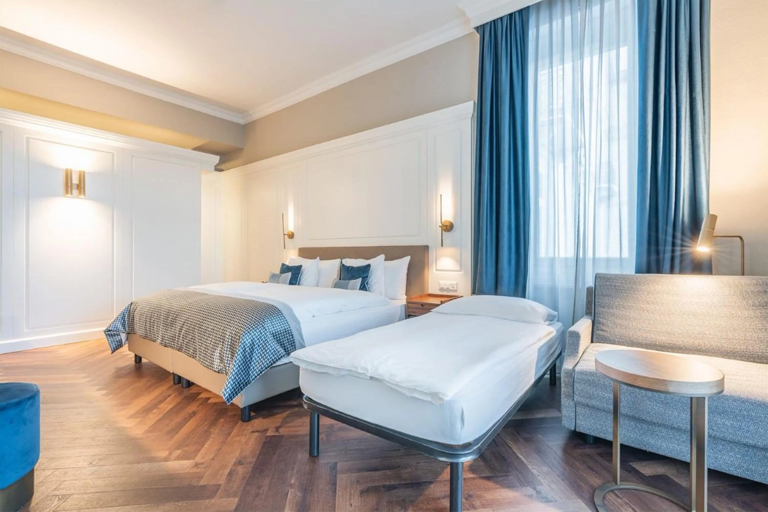 Bed in Hotel Reine Victoria