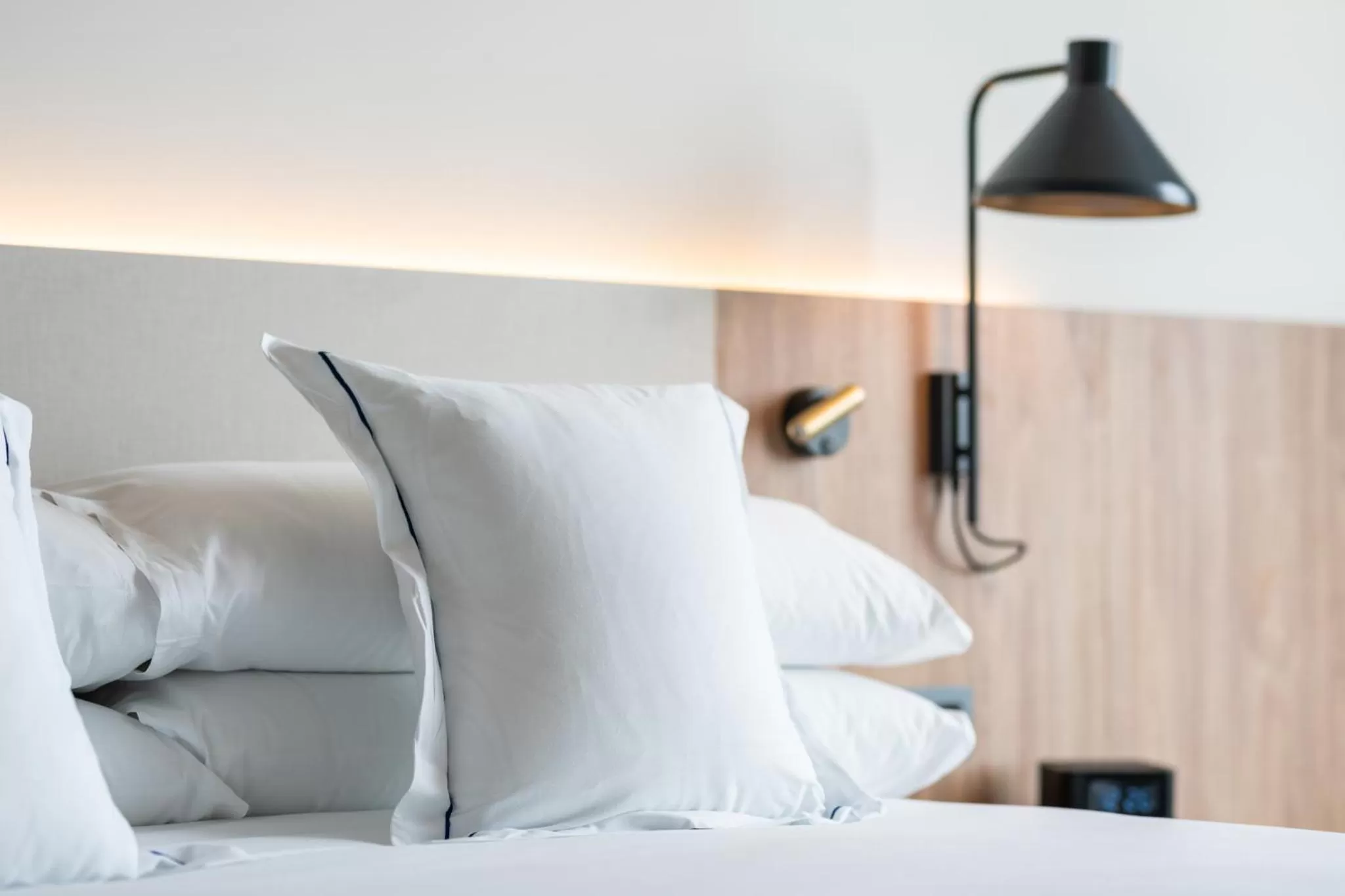 Bed in Hotel LIVVO Lumm