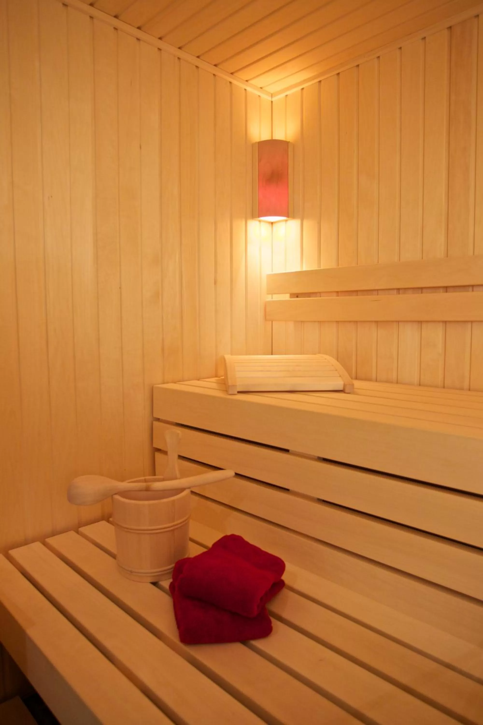 Sauna in Das Frühstückshotel Sankt Peter-Ording