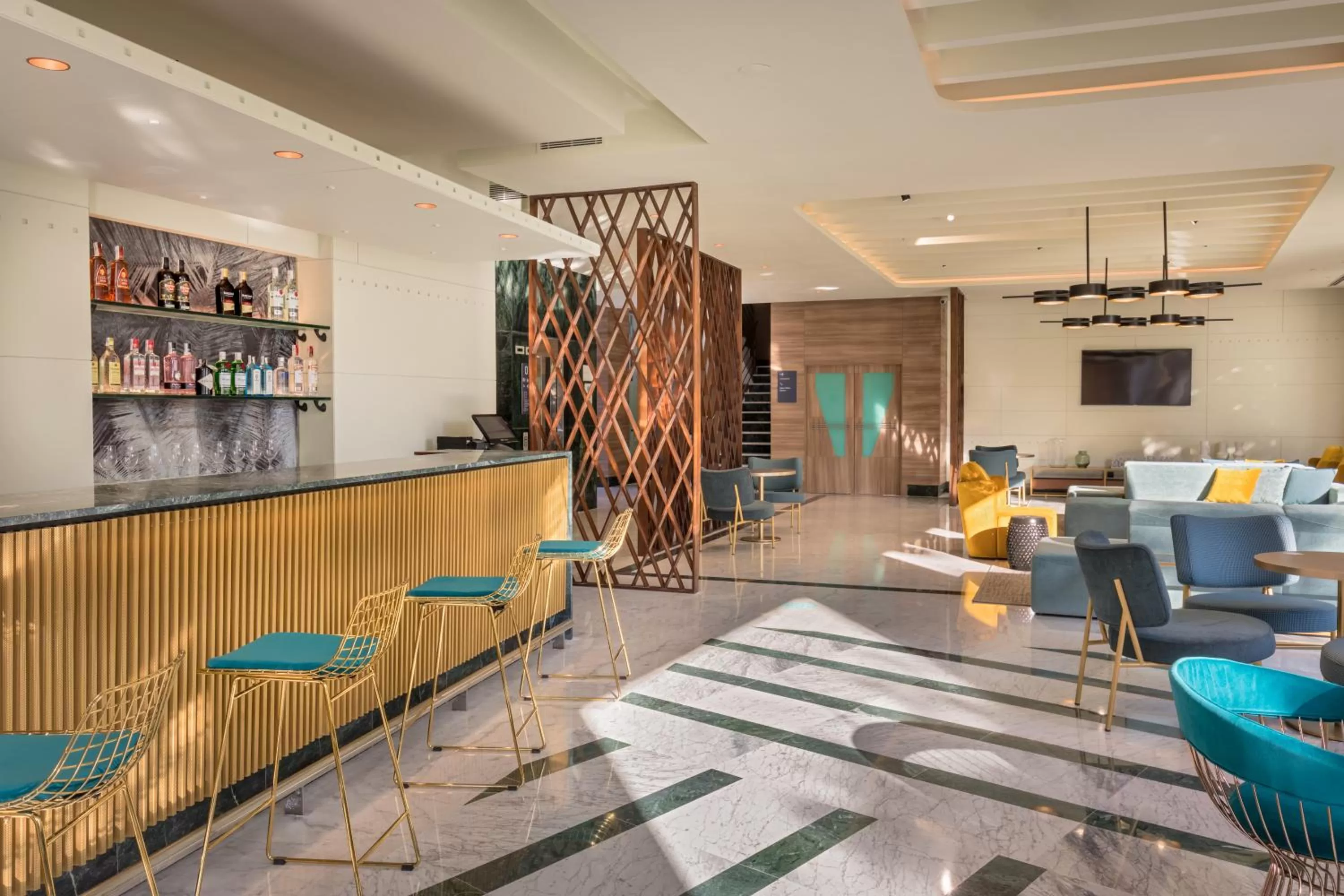 Communal lounge/ TV room in Occidental Sevilla Viapol