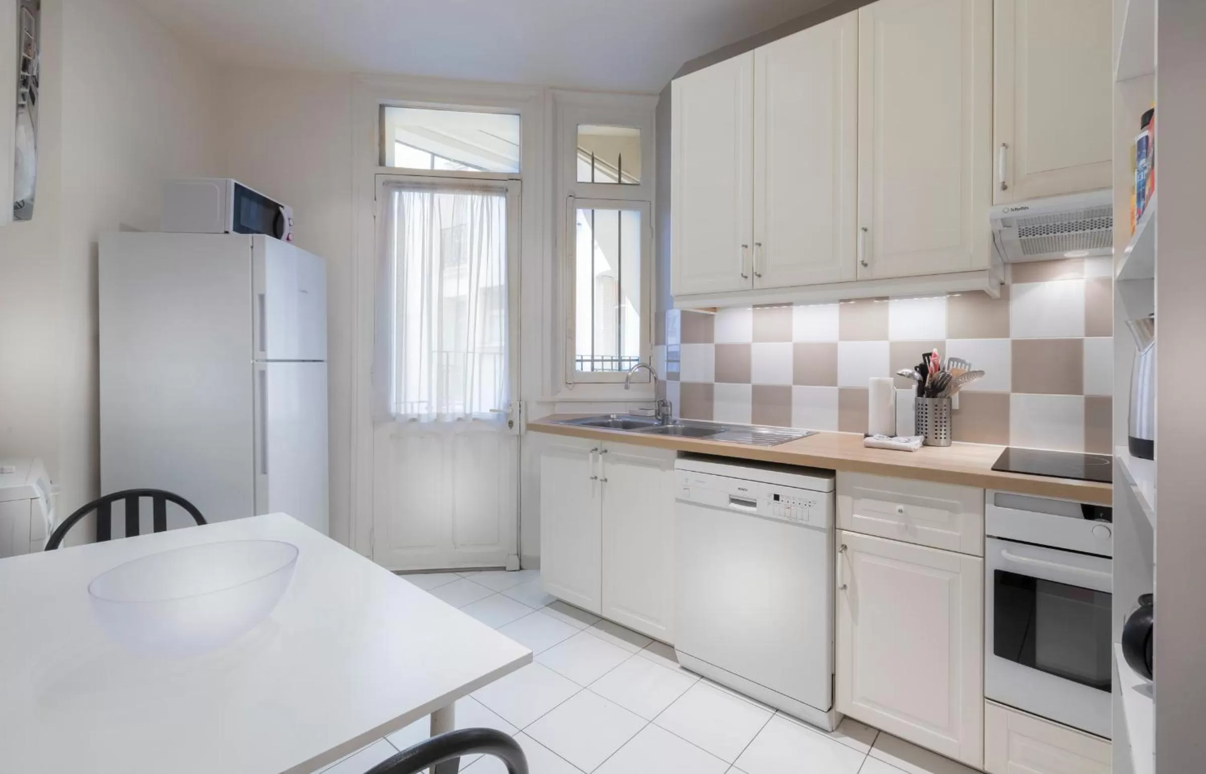 Kitchen or kitchenette in Résidence Charles Floquet