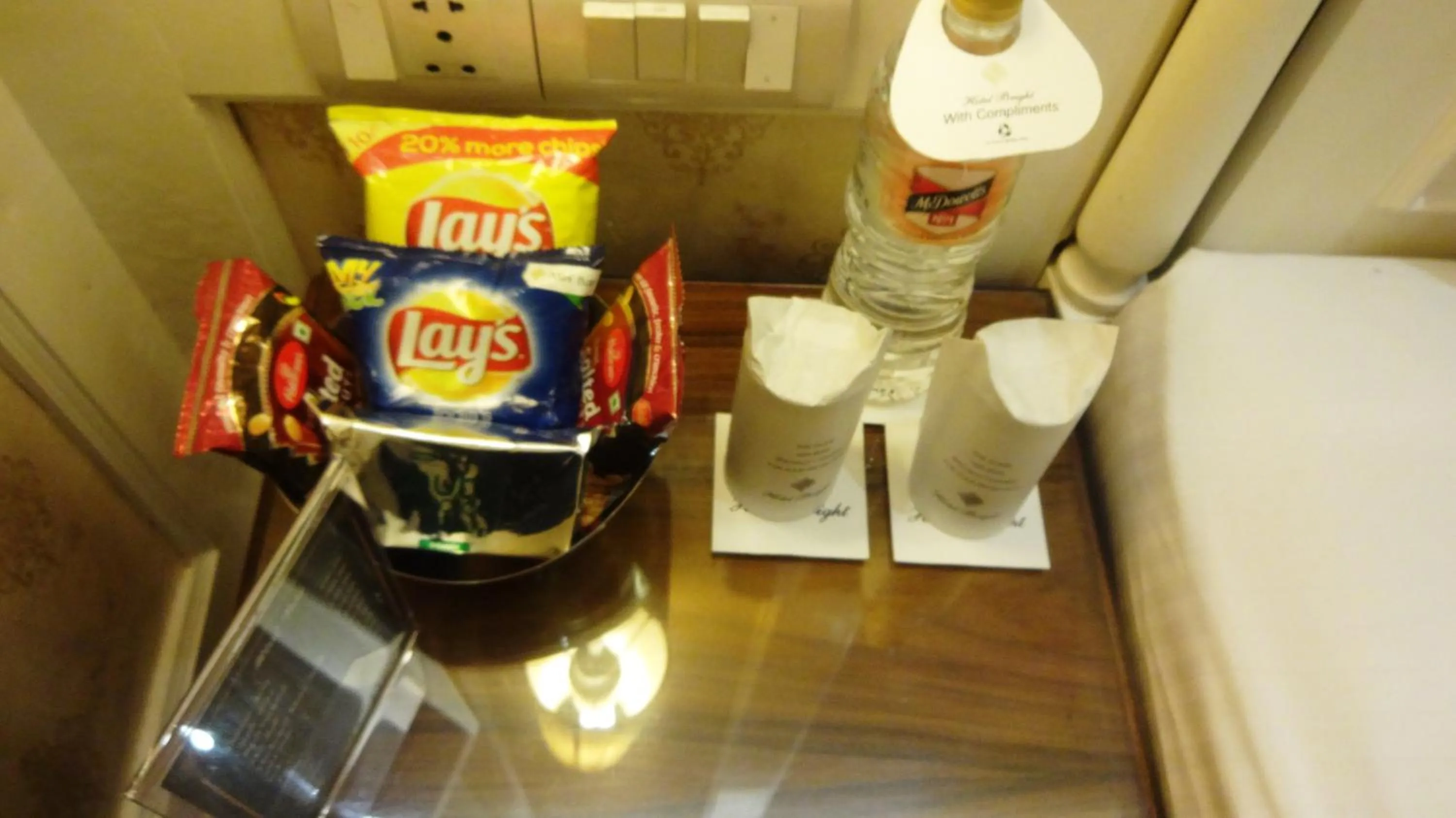 Food and drinks in Hotel Bright