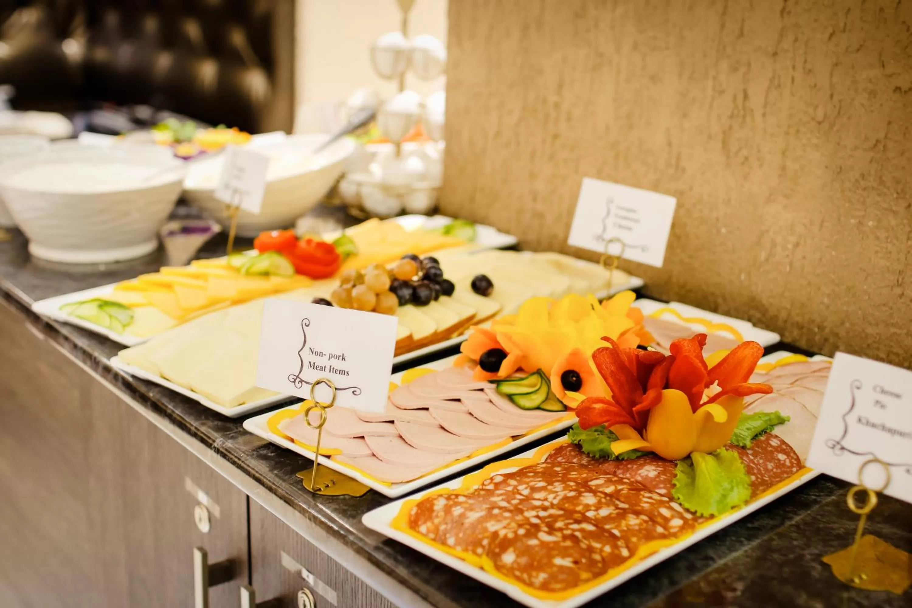 Breakfast in Hotel Orion Tbilisi