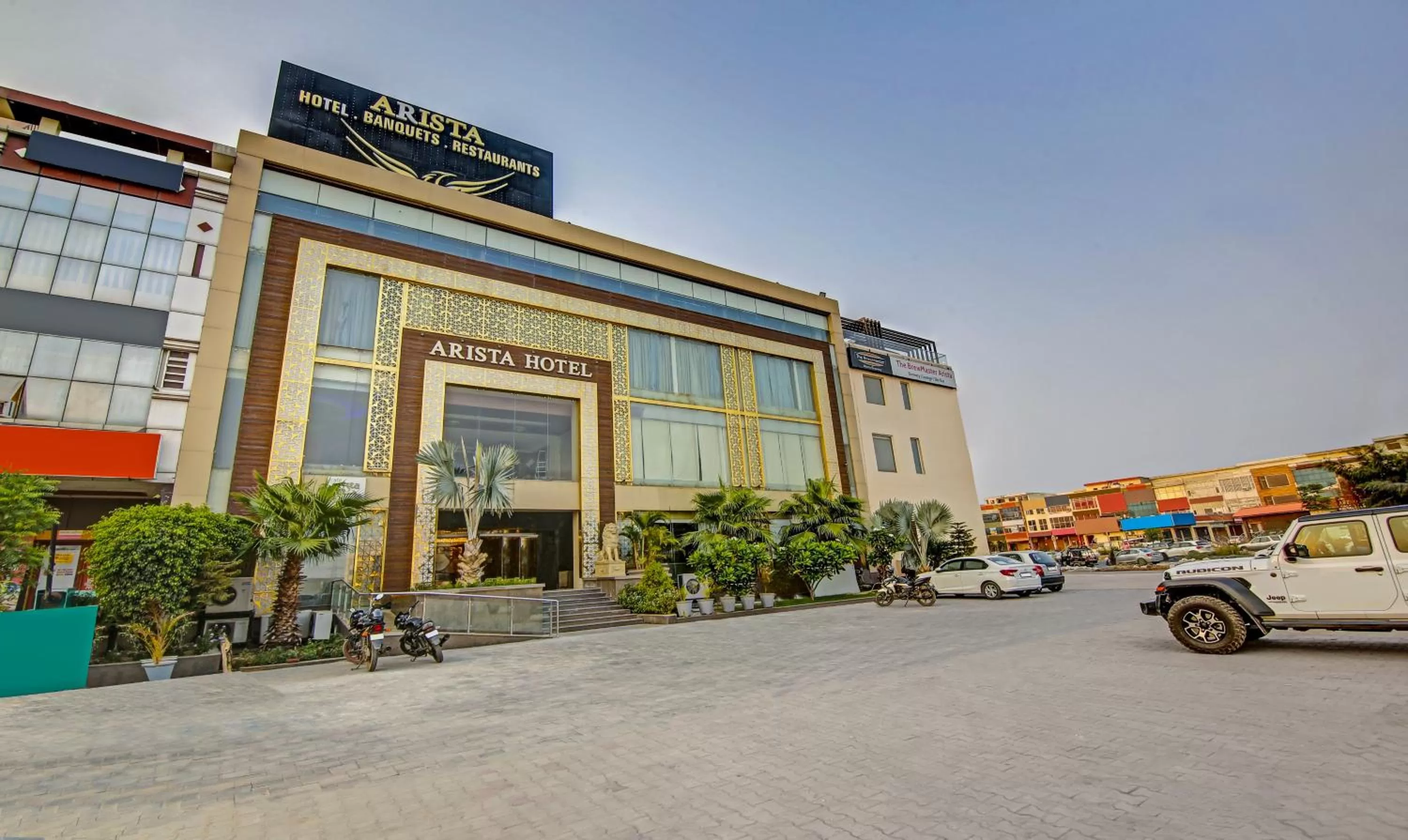 Property building in Treebo Premium Arista