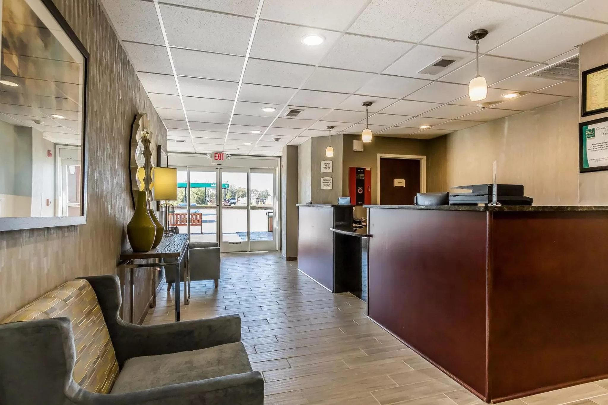 Lobby or reception in Quality Inn Pleasant View