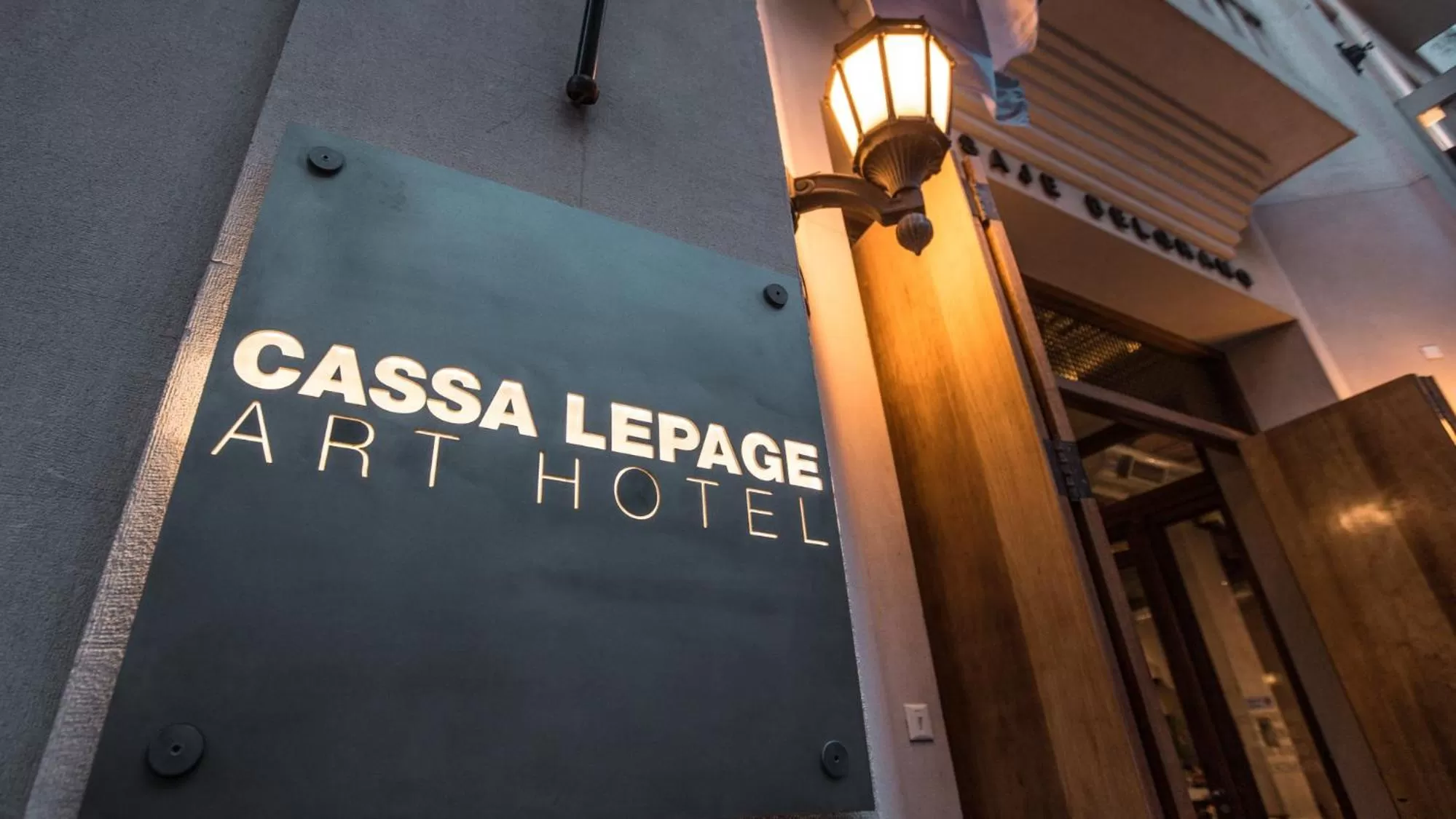 Property logo or sign in Cassa Lepage Art Hotel Buenos Aires