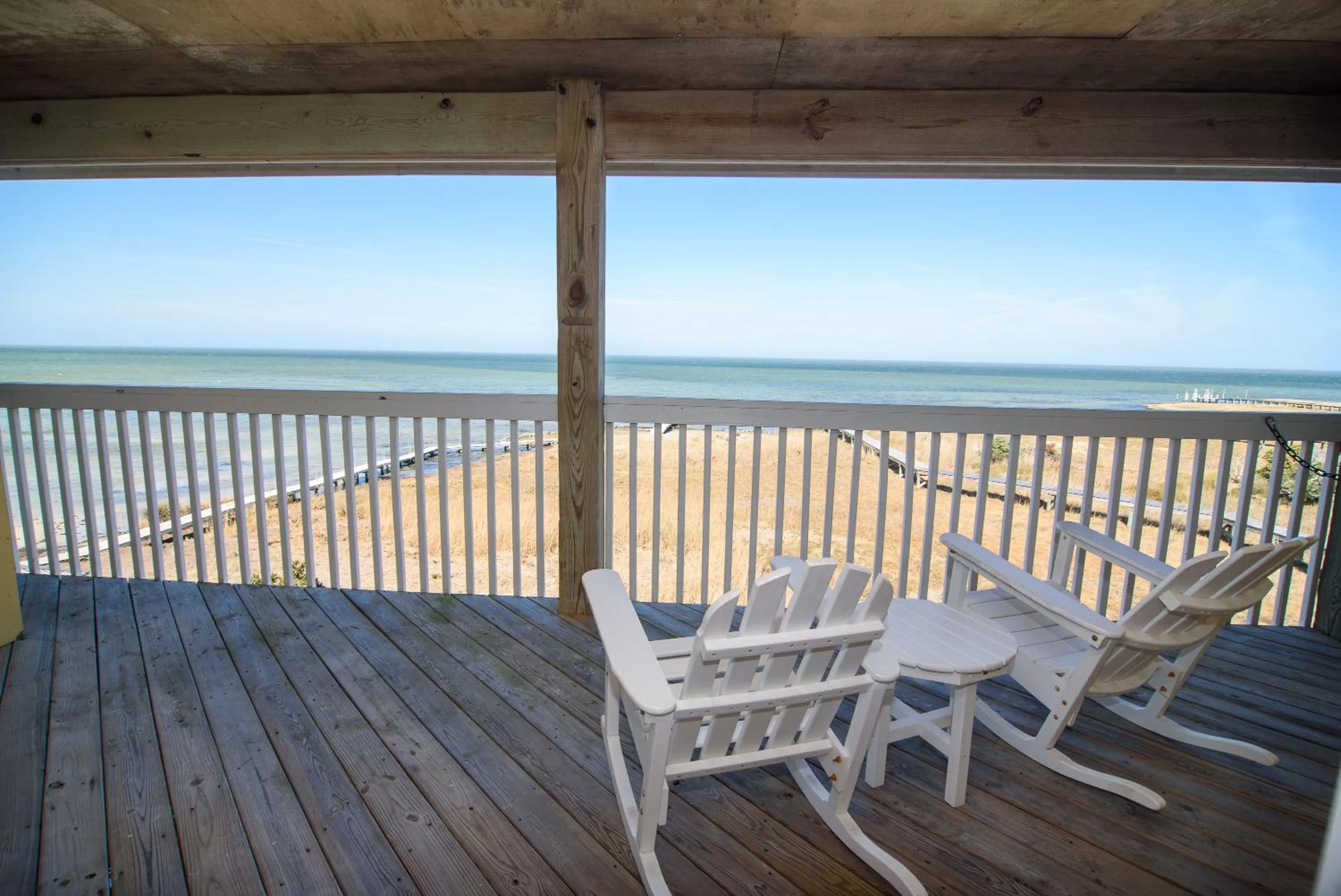 Patio in The Inn on Pamlico Sound